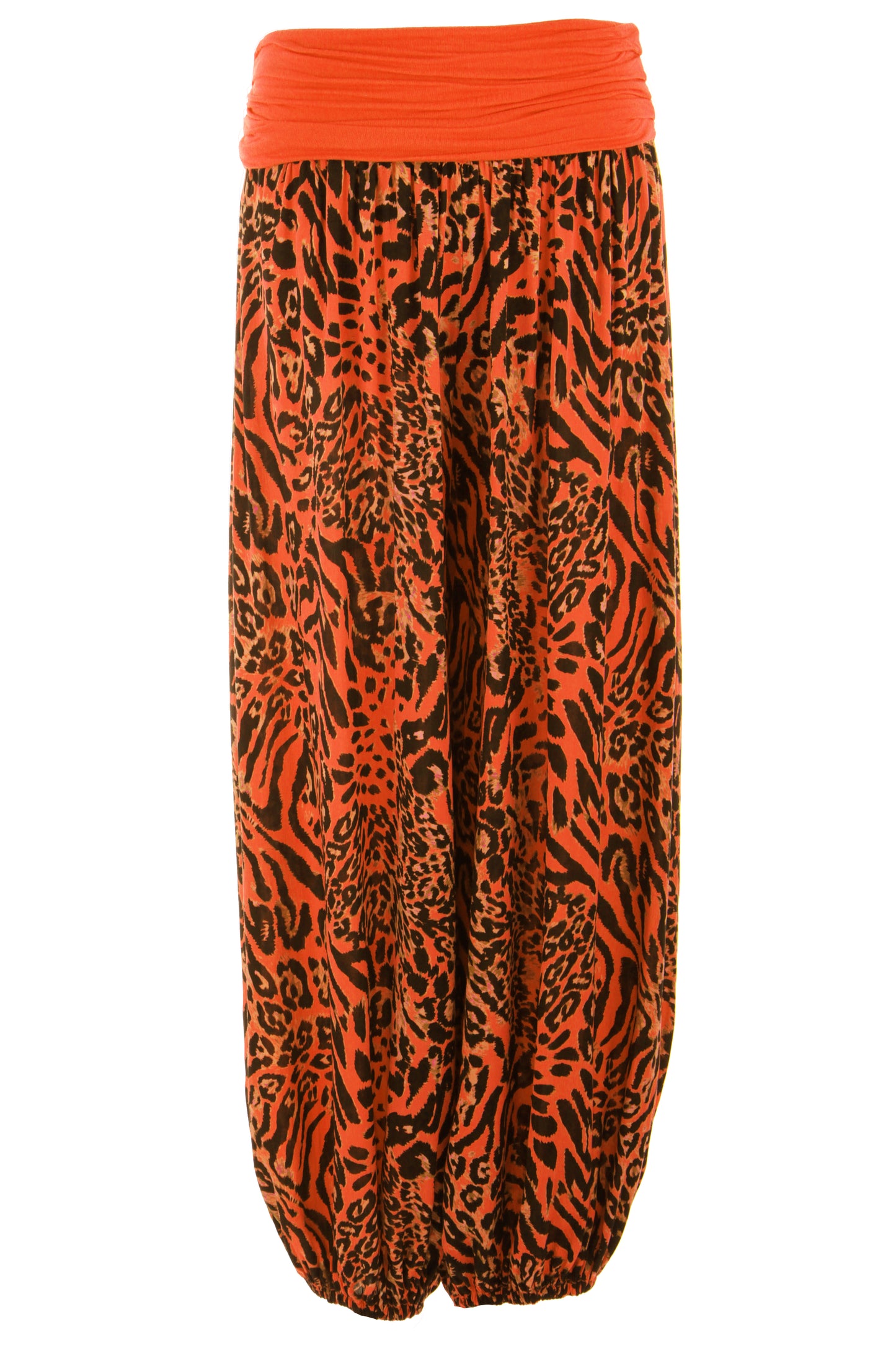 Leopard Print Harem Trouser