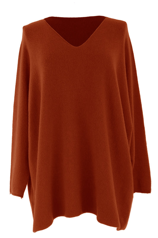 V Neck Soft Knit Jumper
