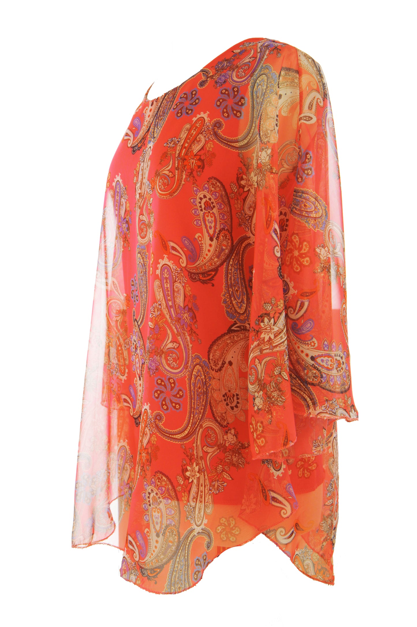 Paisley Print Blouse