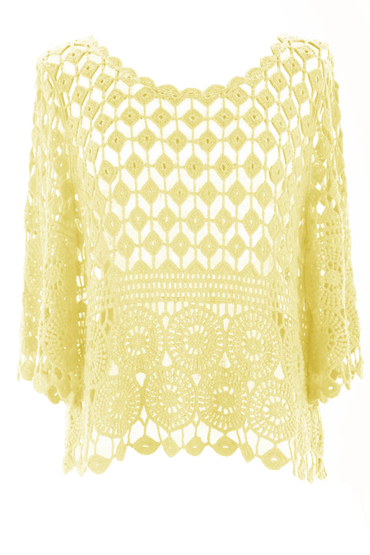 Crochet Top with Vest