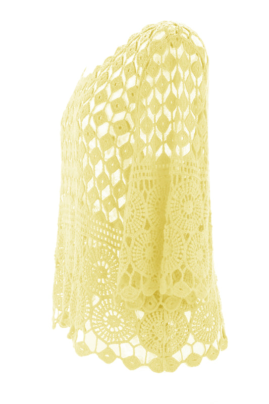 Crochet Top with Vest