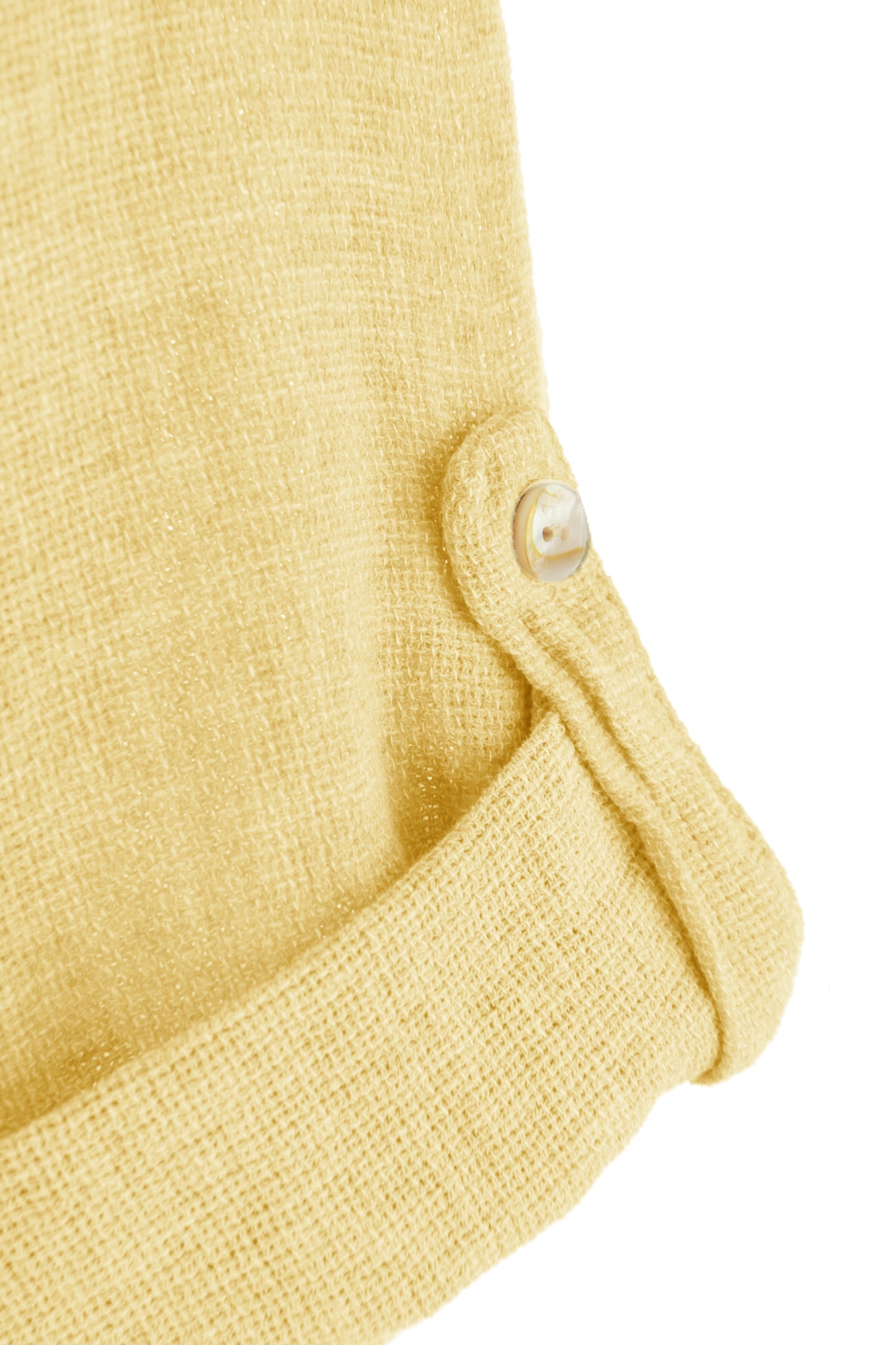 Slit Front Teabag Linen Dress
