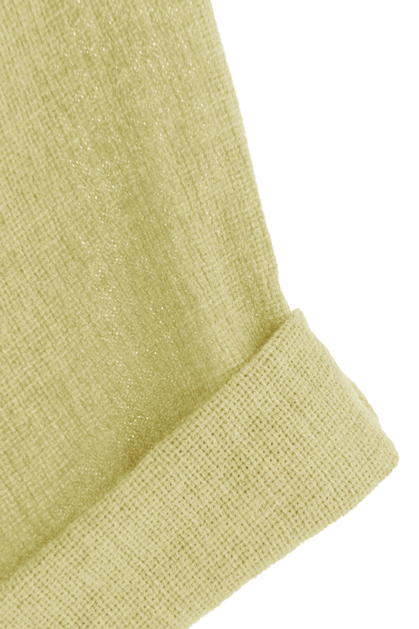 One Button Linen Cardigan