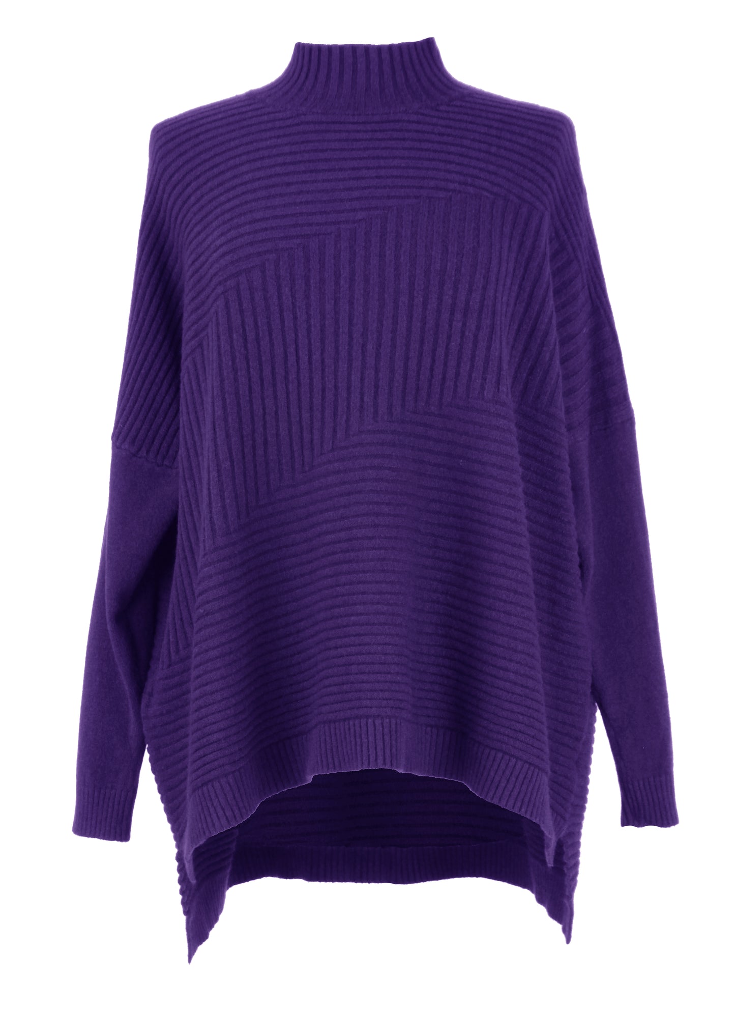 Ribbed Panel Jumper