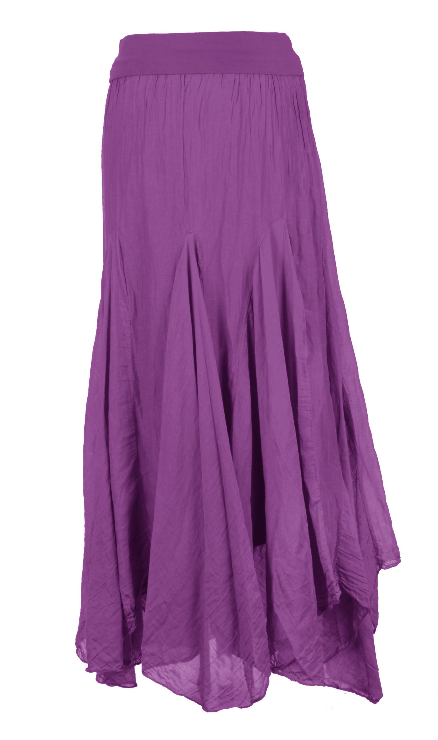 Silk Panel Skirt