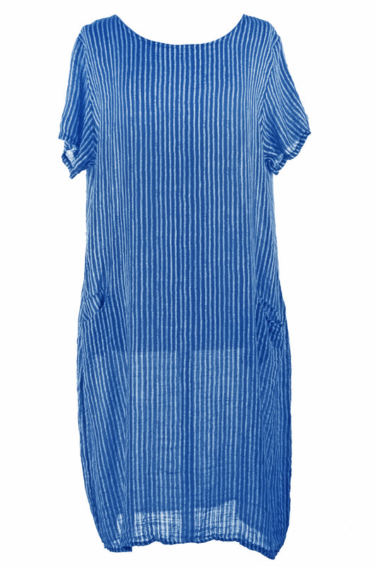 2 Pocket Stripe Dress