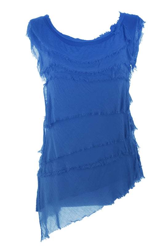 Sleeveless Rara Silk Top