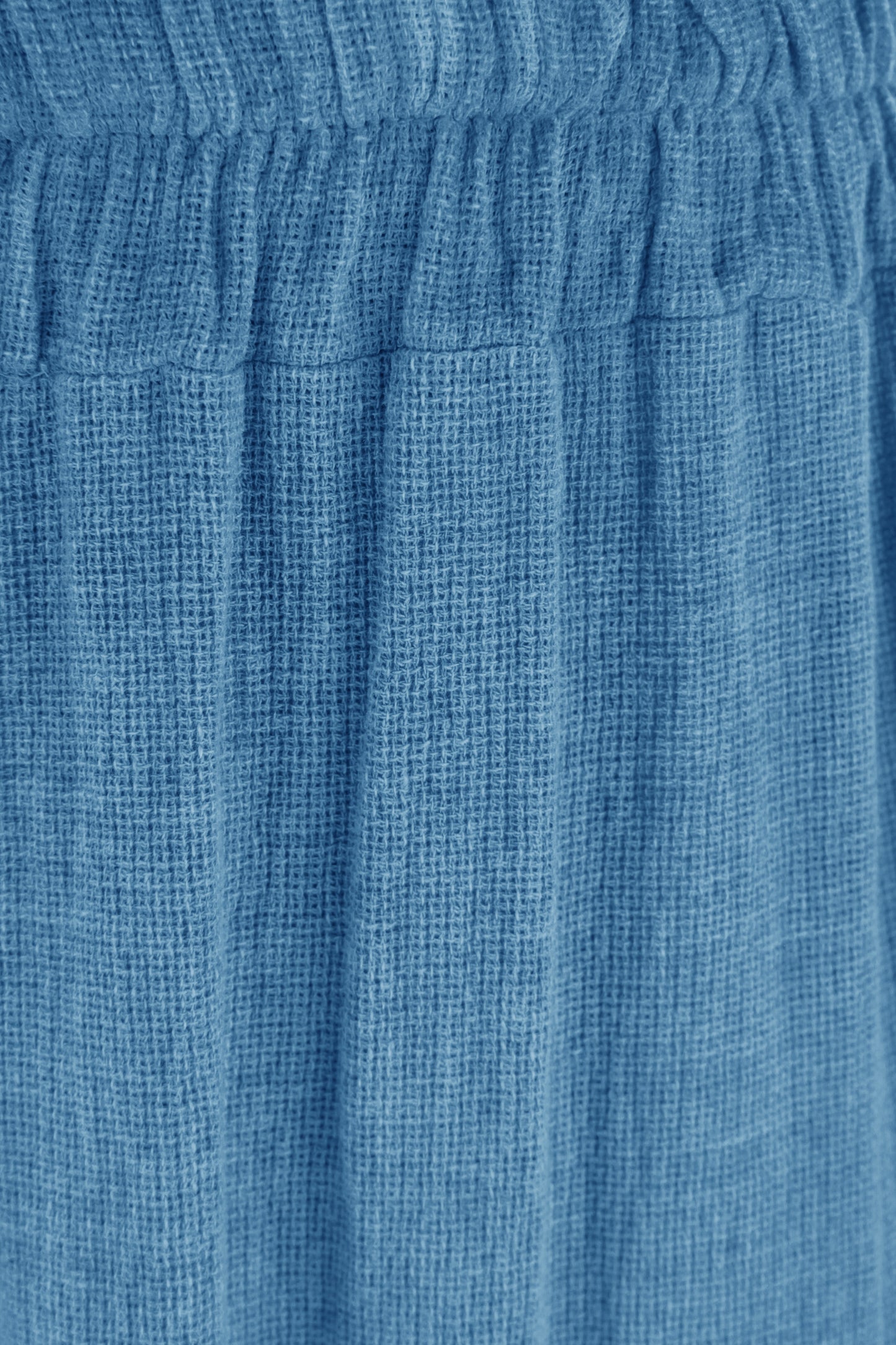 Tiered Teabag Linen Maxi Skirt
