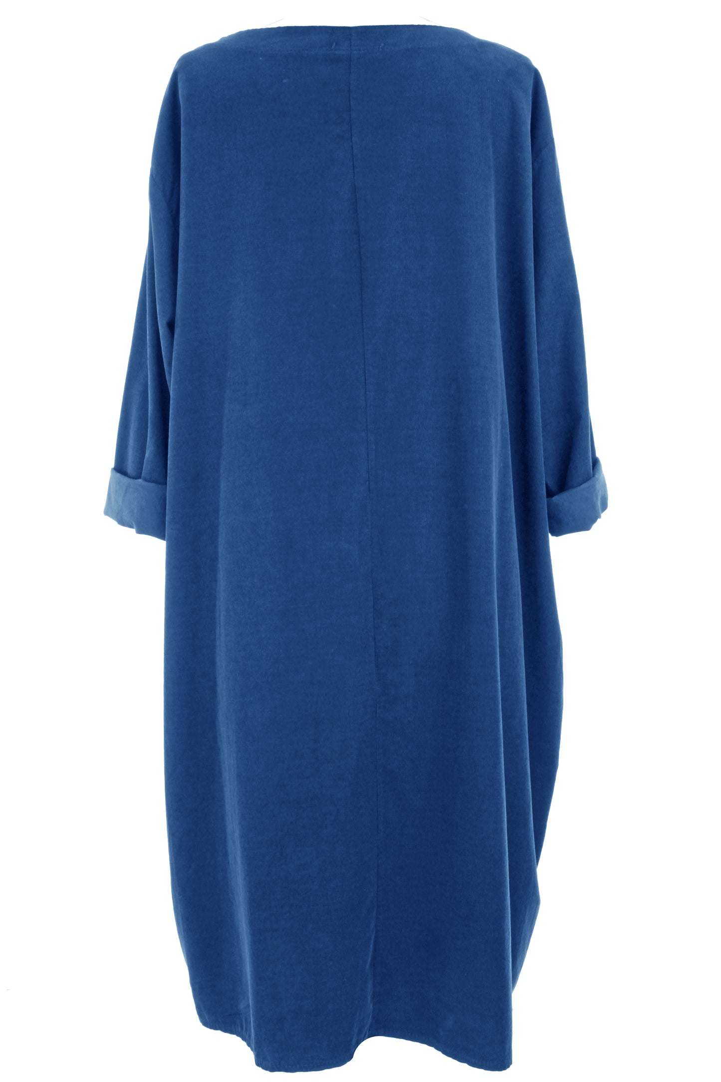 2 Pocket Button Detail Corduroy Midi