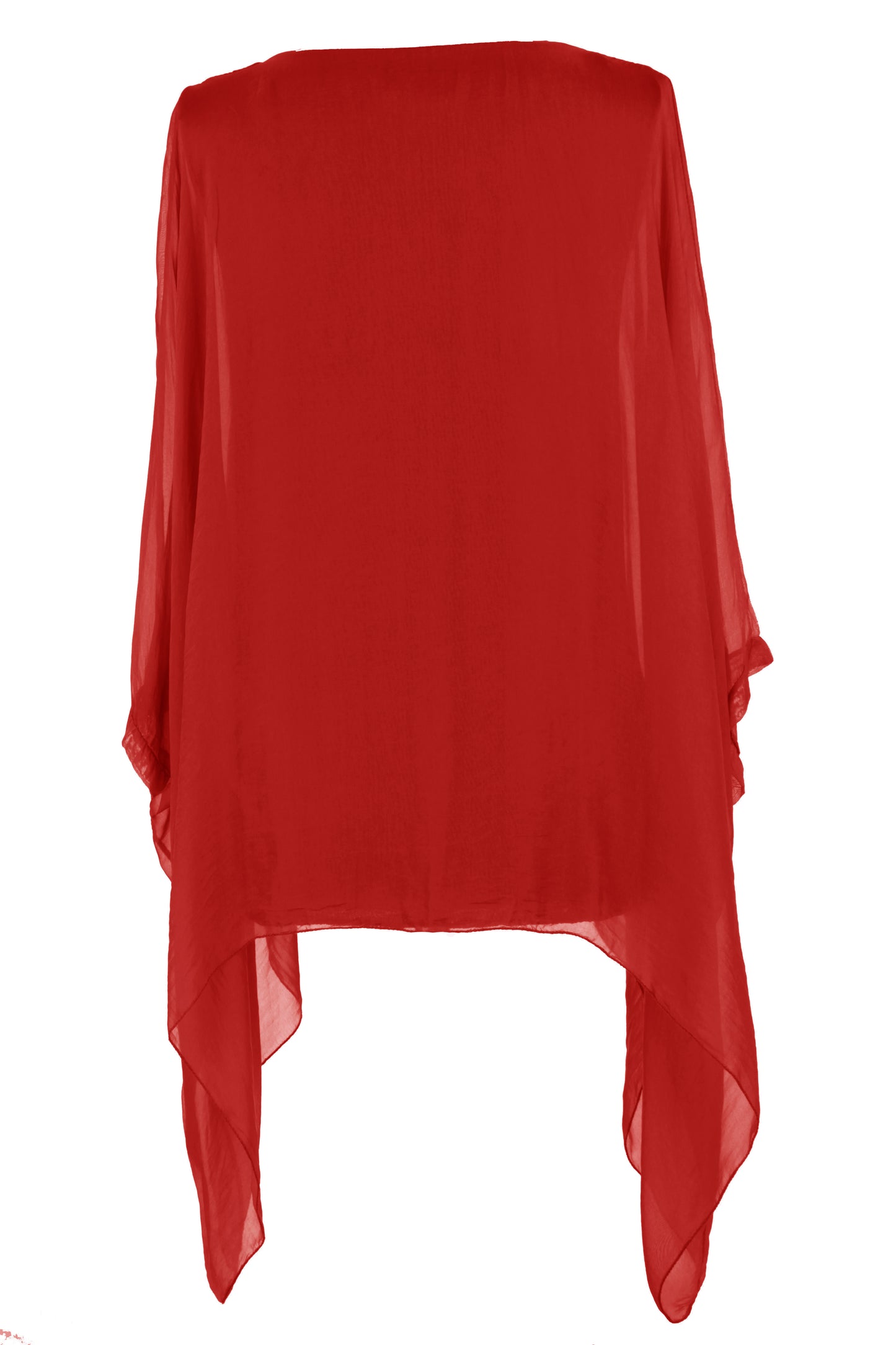 Batwing Silk Top