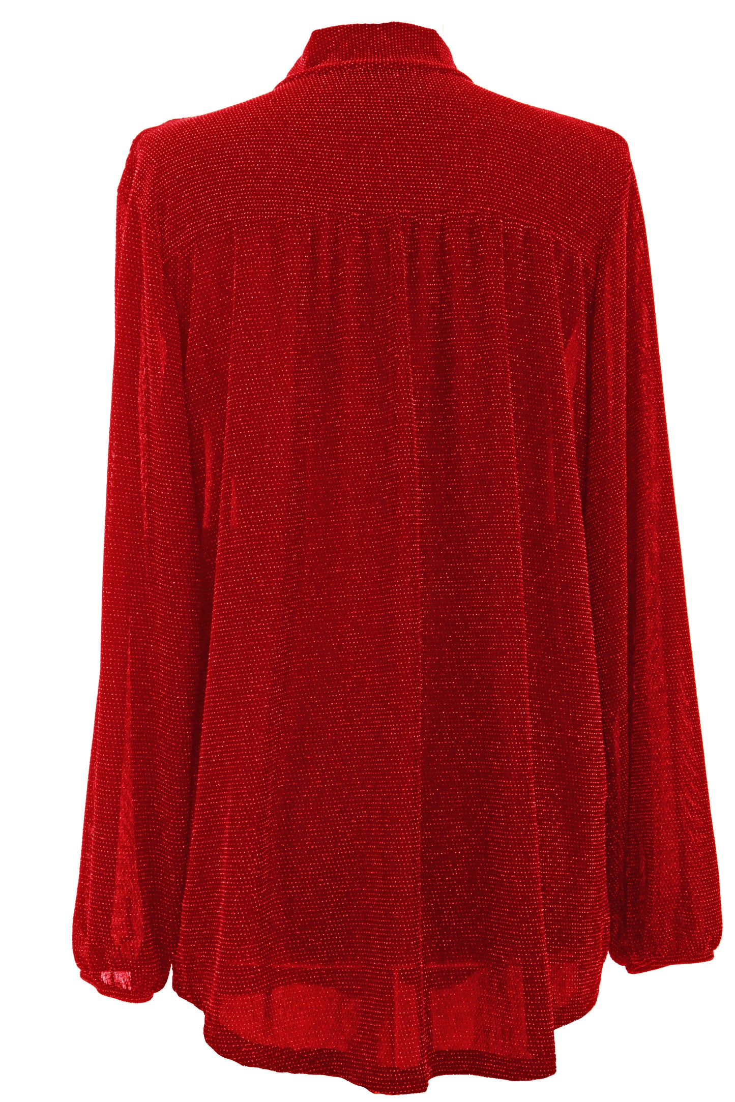 Tie Neck Lurex Top