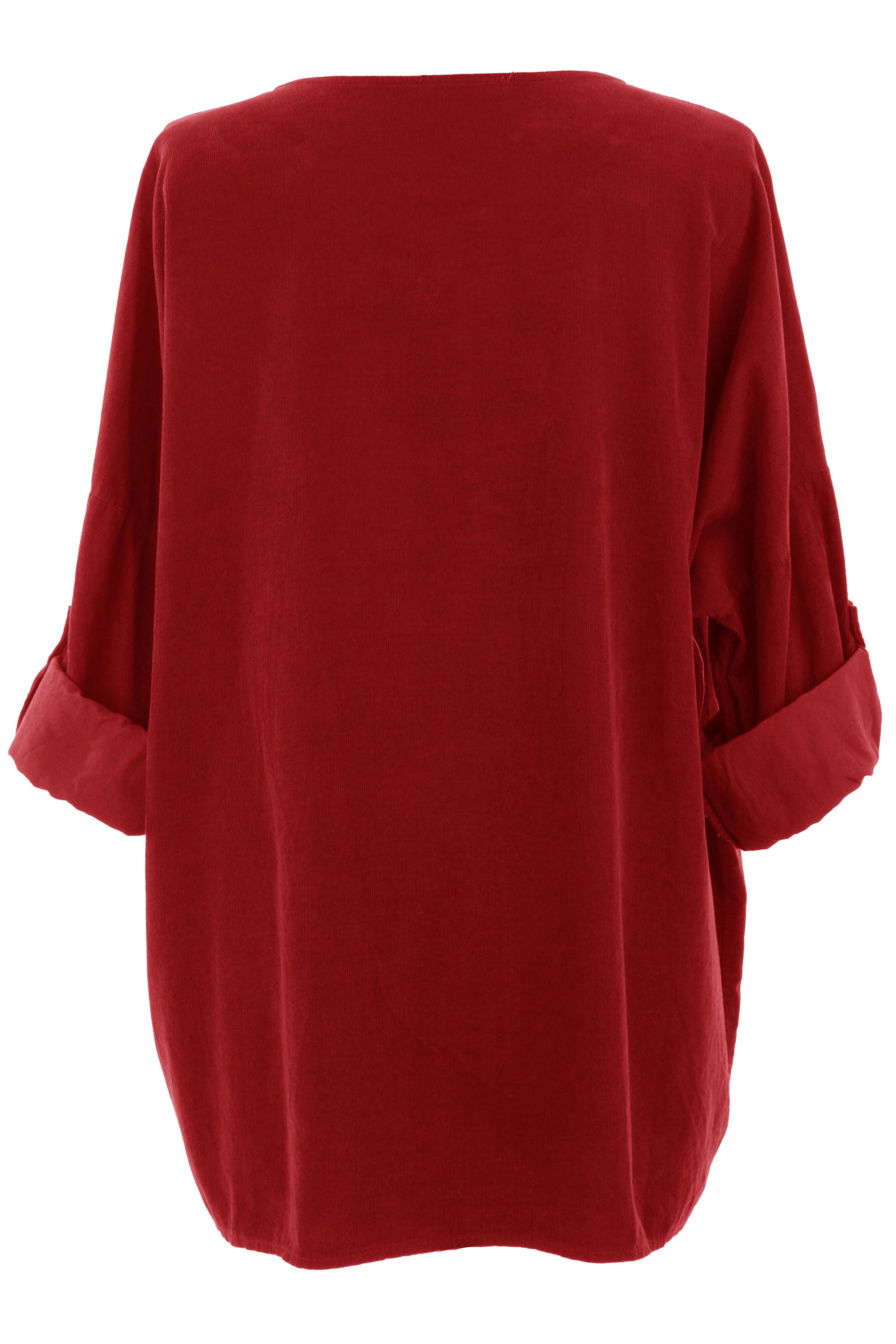 Button Detail 2 Pocket Corduroy Top