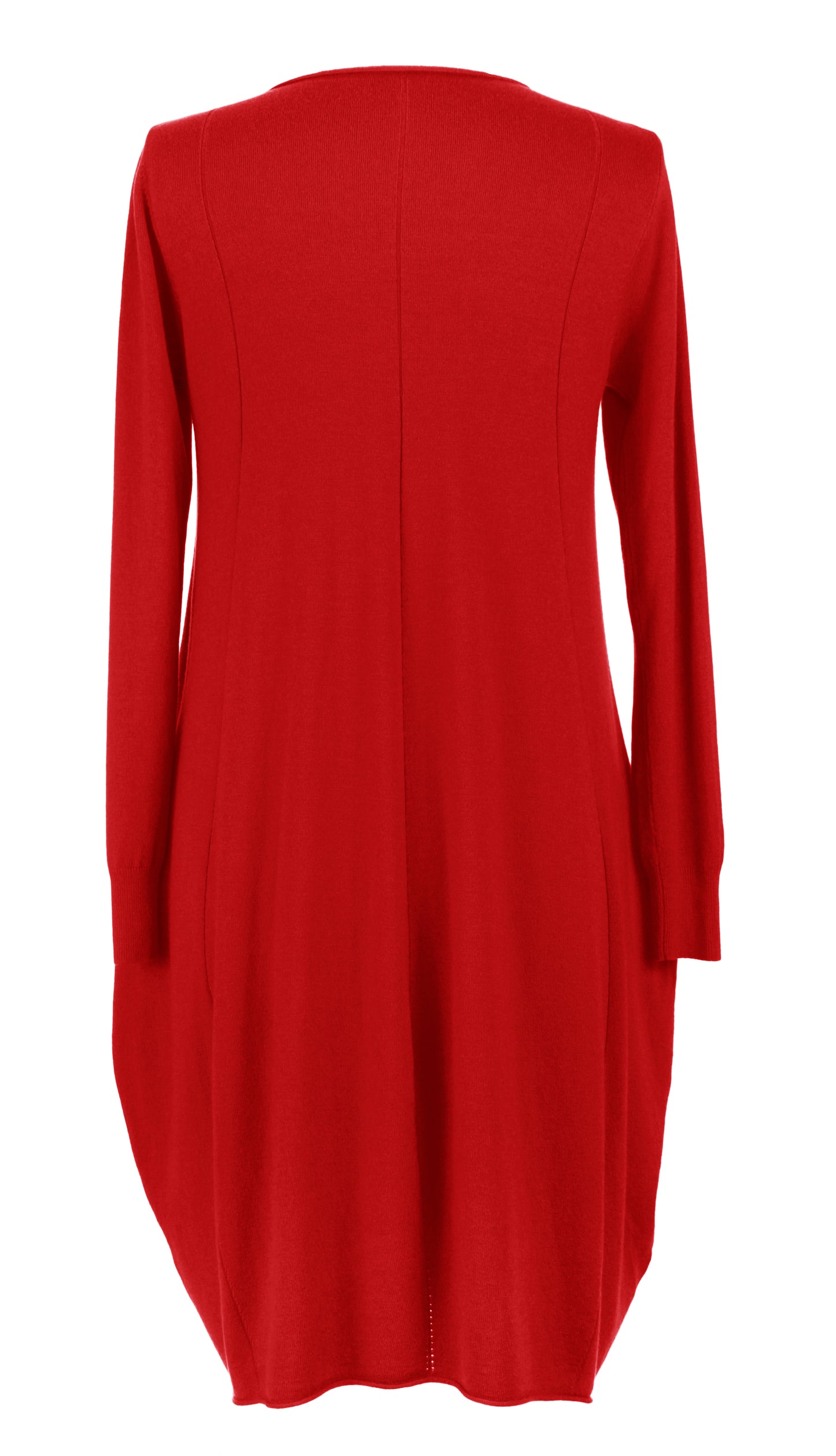 2 Pocket Panel Detail Knit Dress