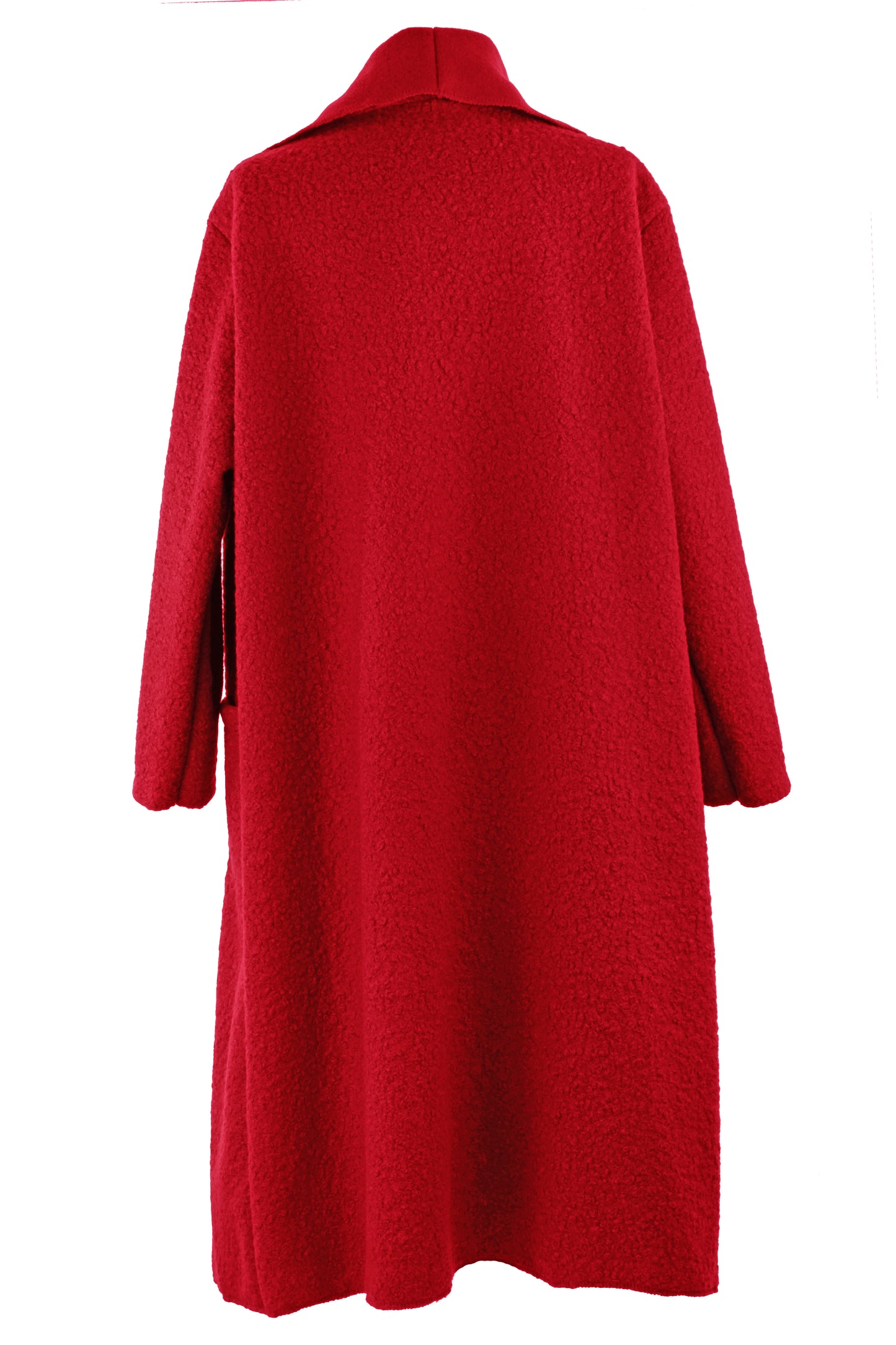 Plain Boucle Coat
