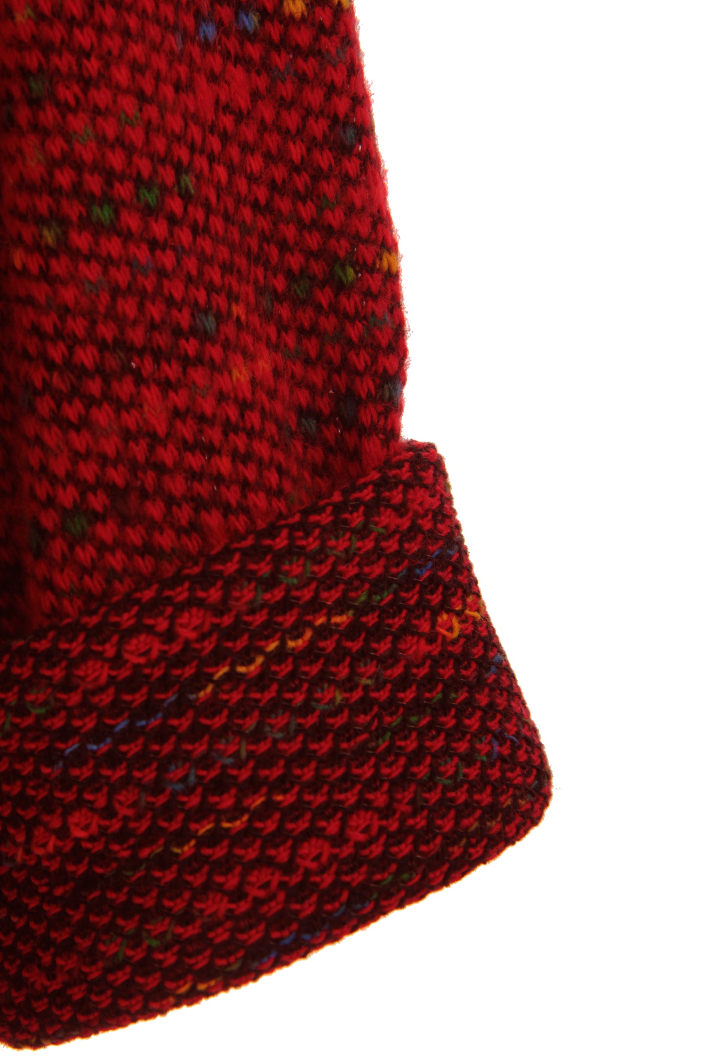 Cowl Neck Tweed Top