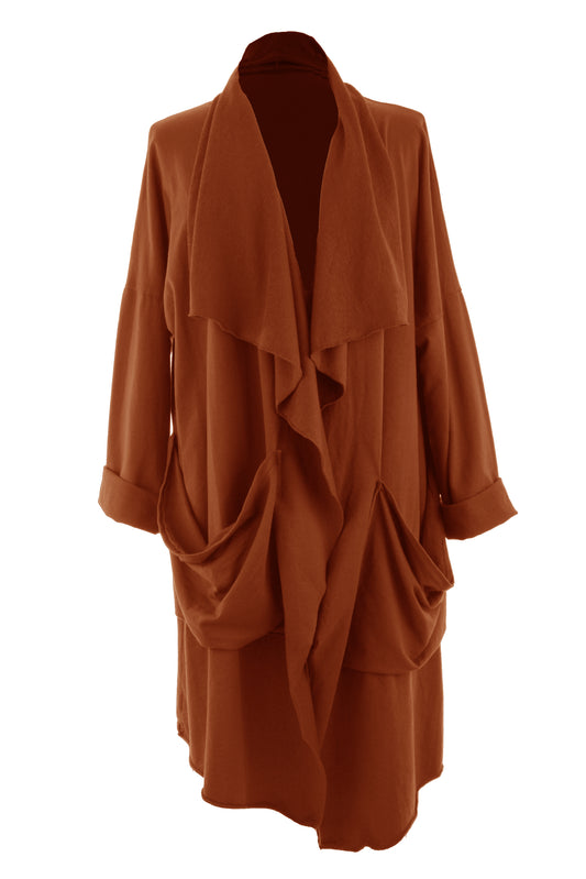 2 Slouch Pocket Jersey Jacket