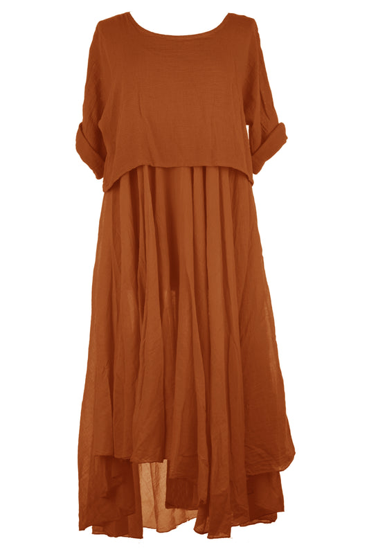 2 Piece Flare Dress