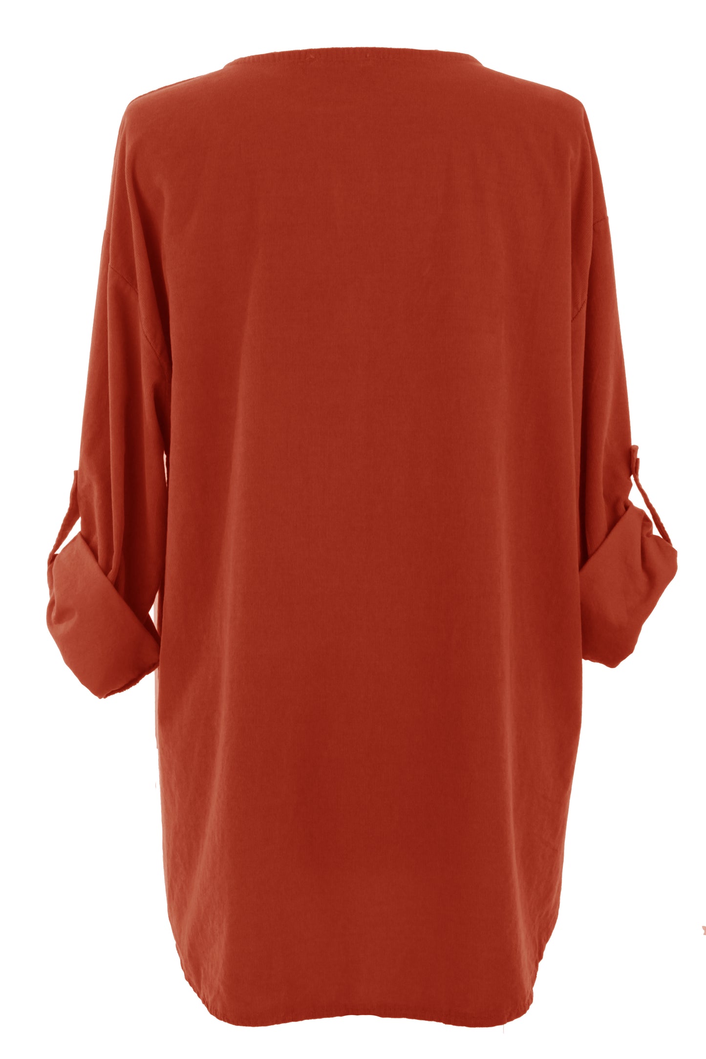 Button Detail Corduroy Top