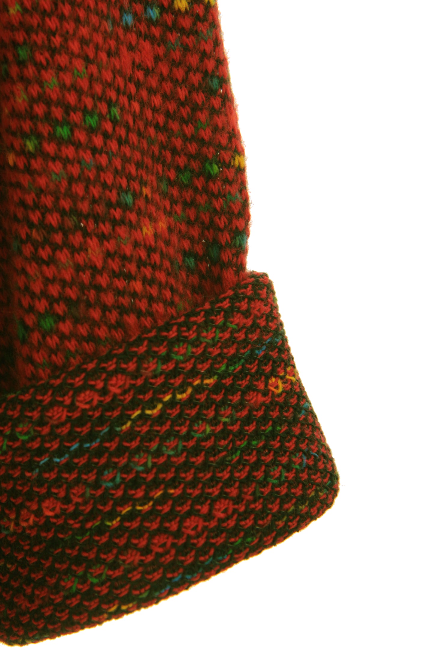 Cowl Neck Tweed Top