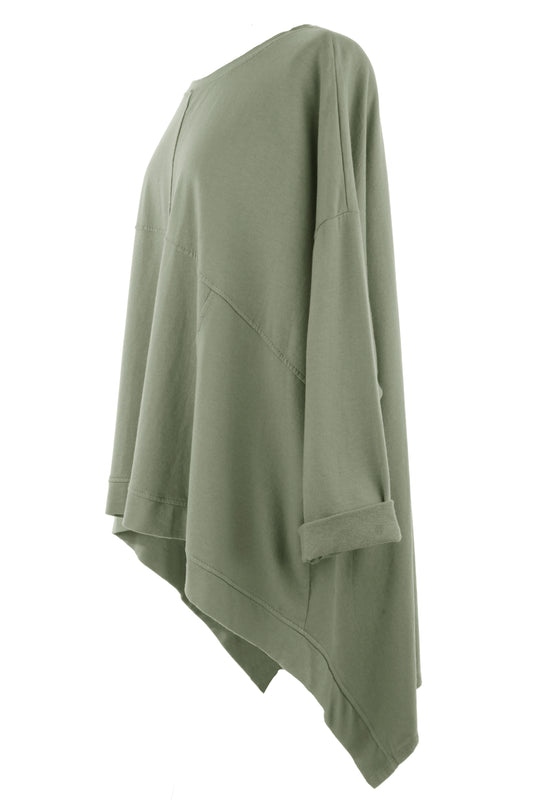 Panel Detail Jersey Top