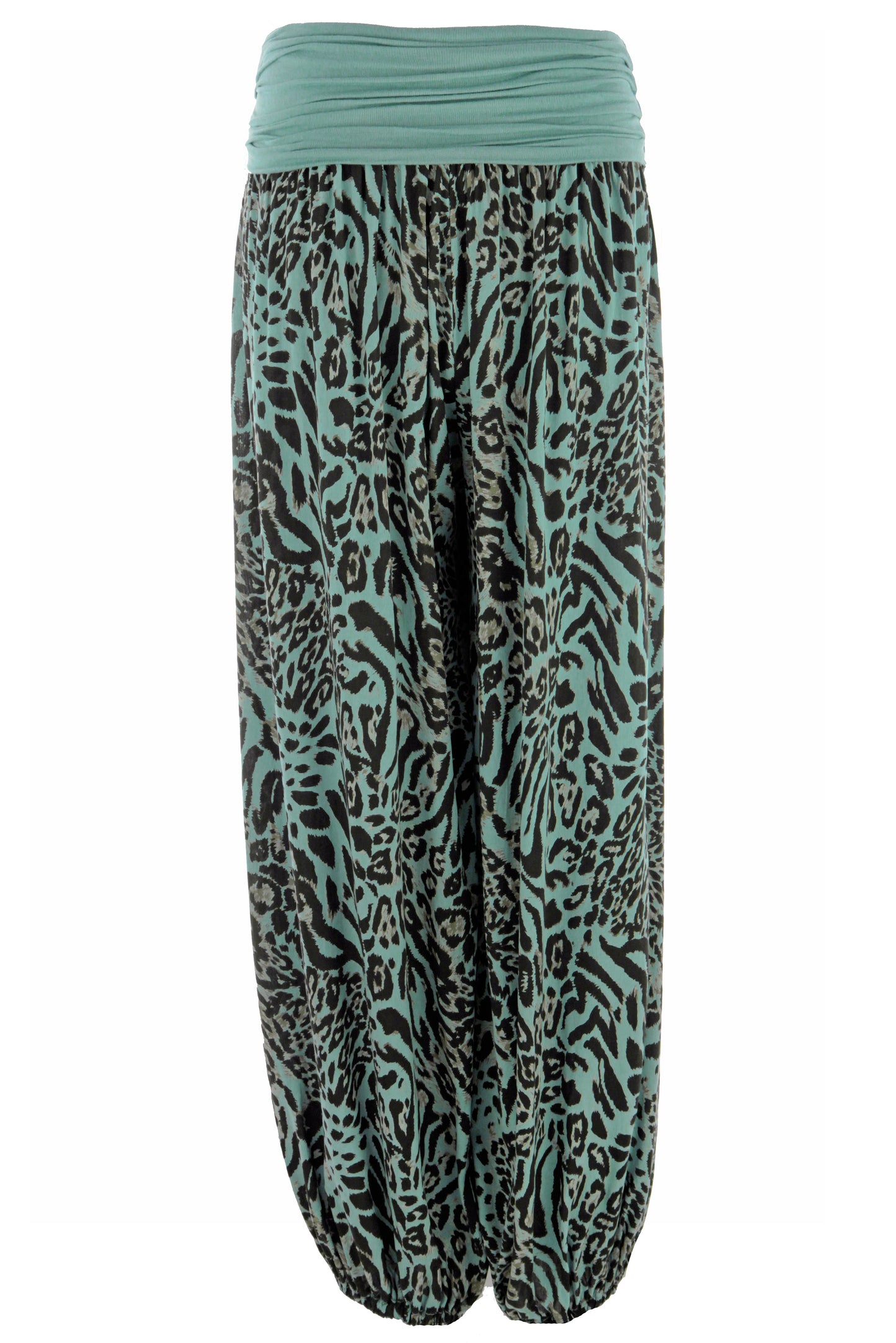 Leopard Print Harem Trouser