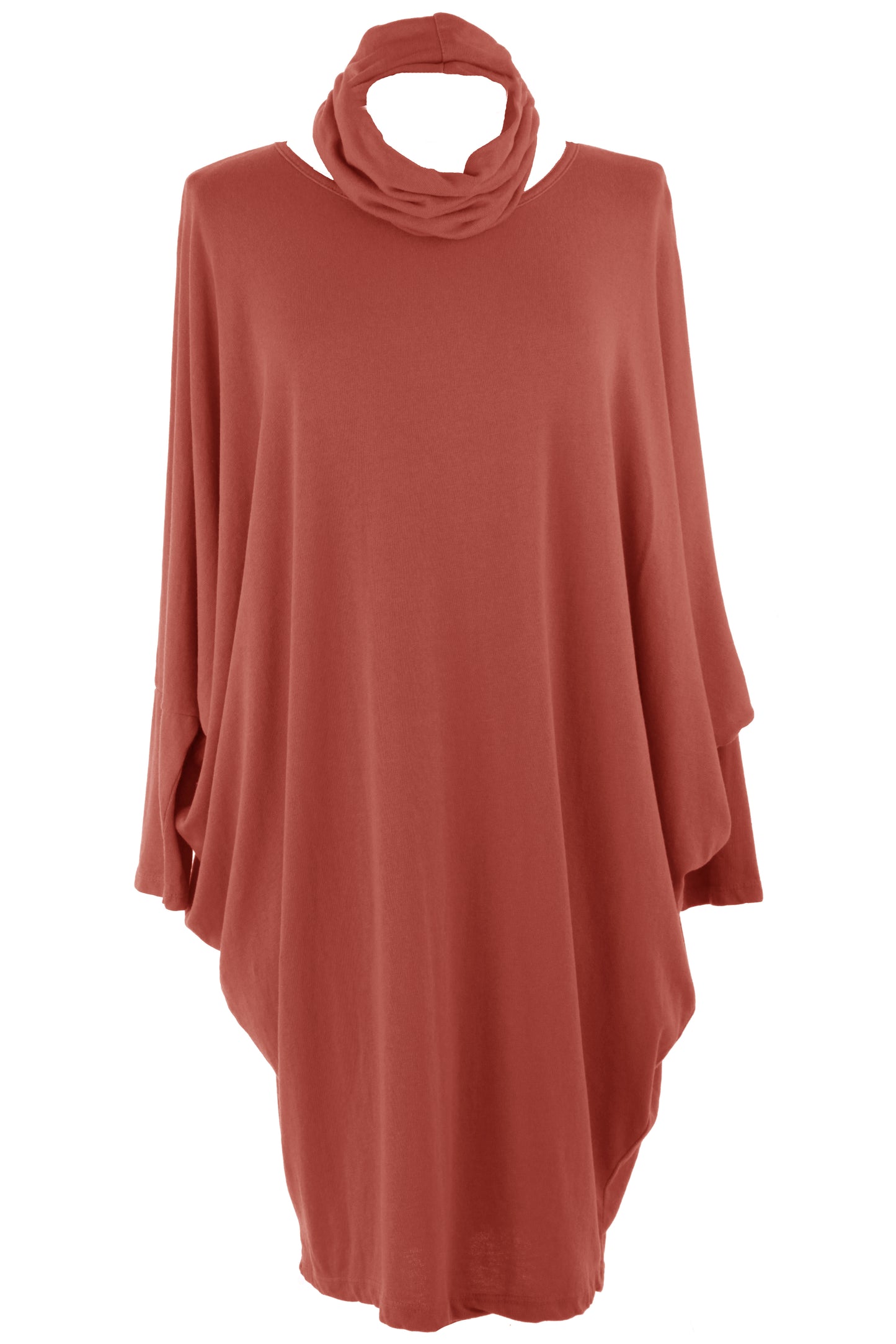 Fine Knit Snood Dress