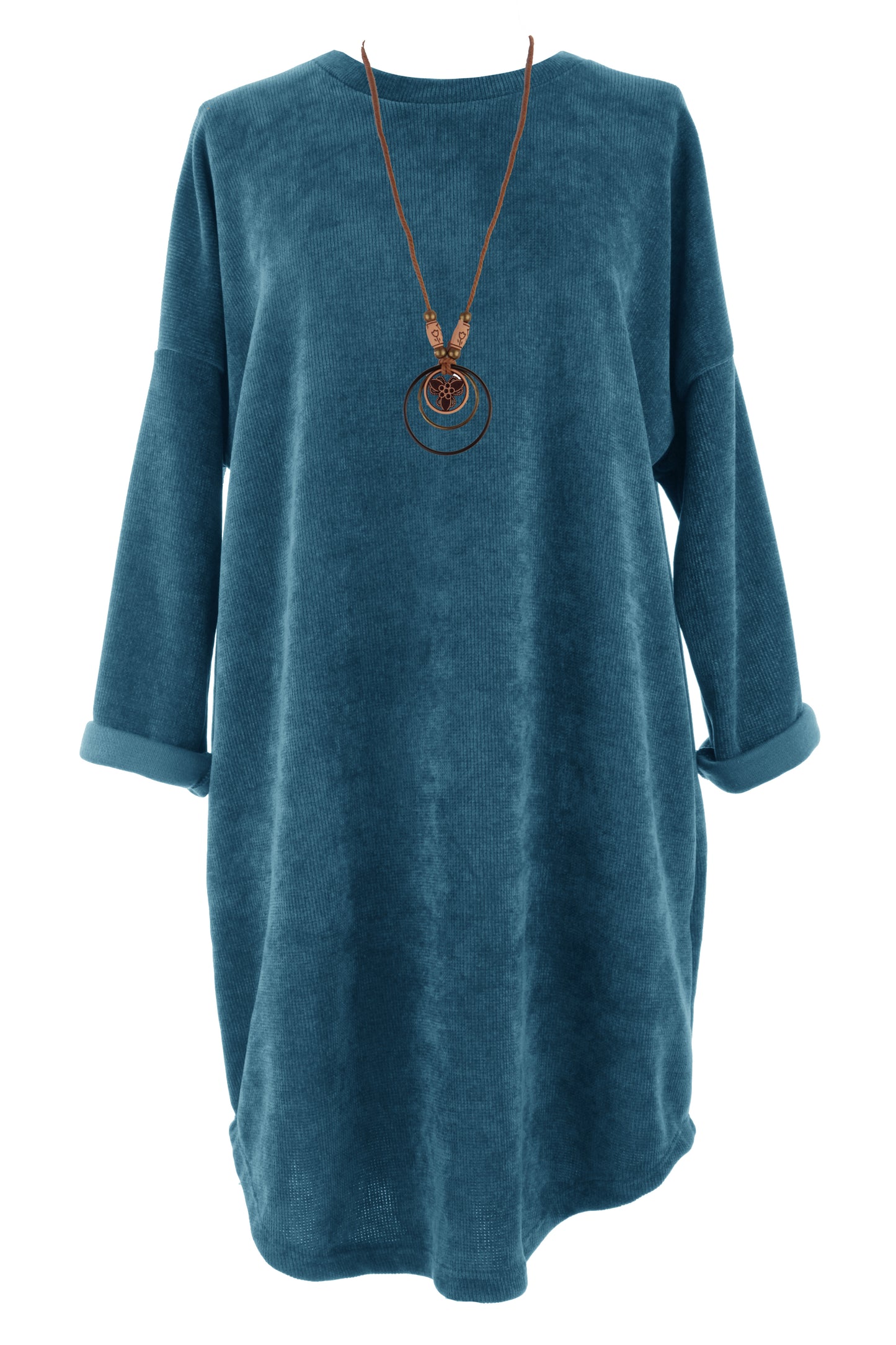 Chenille Necklace Dress