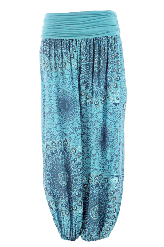 Mandala Print Harem Trouser