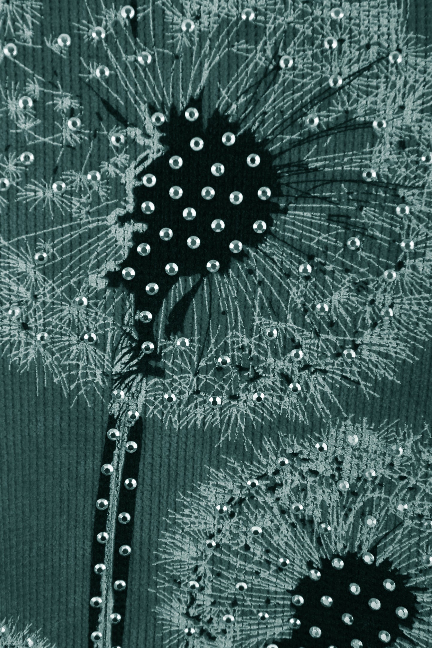 Dandelion Print Chenille Top