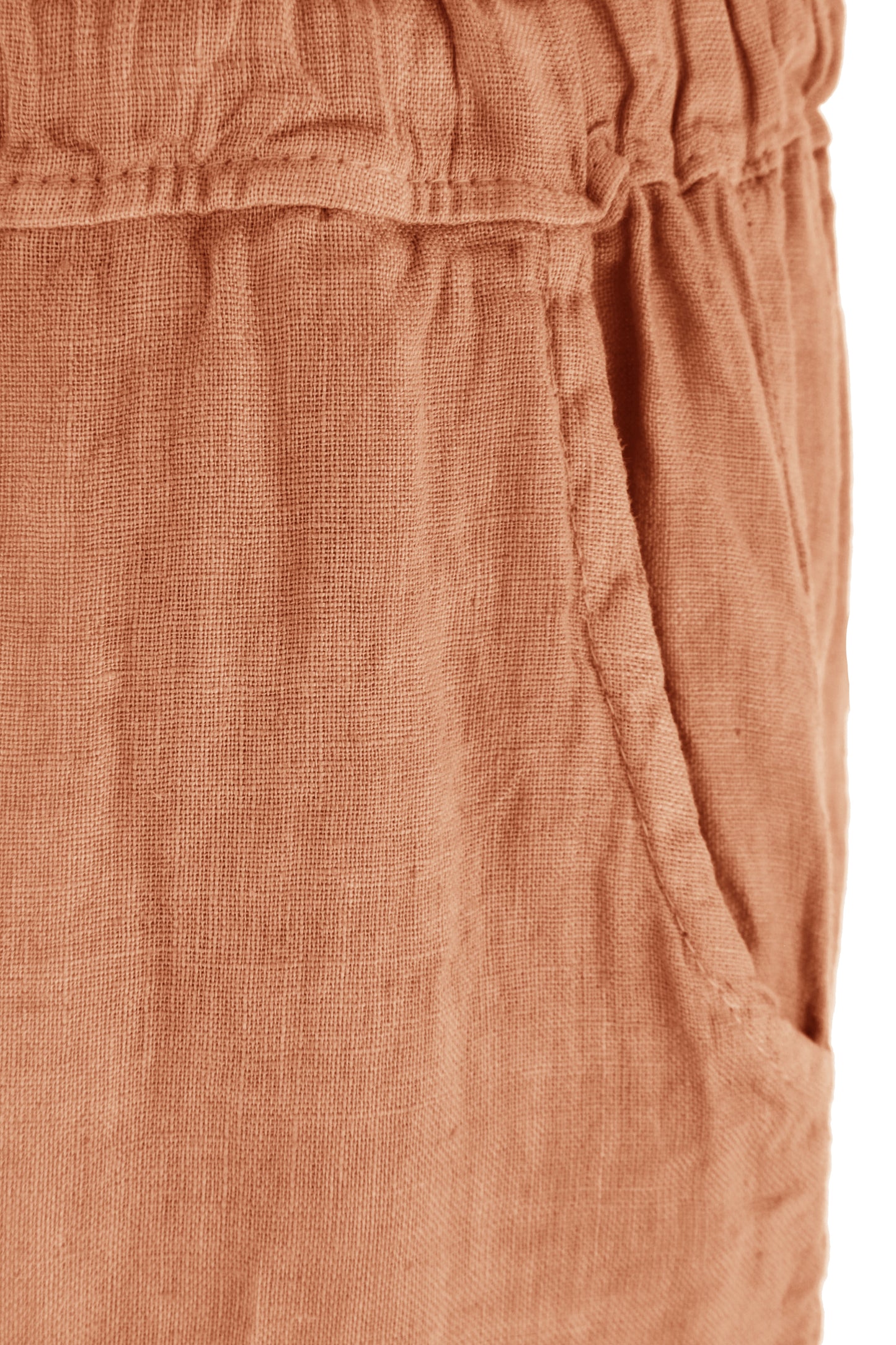 Tapered Linen Trouser