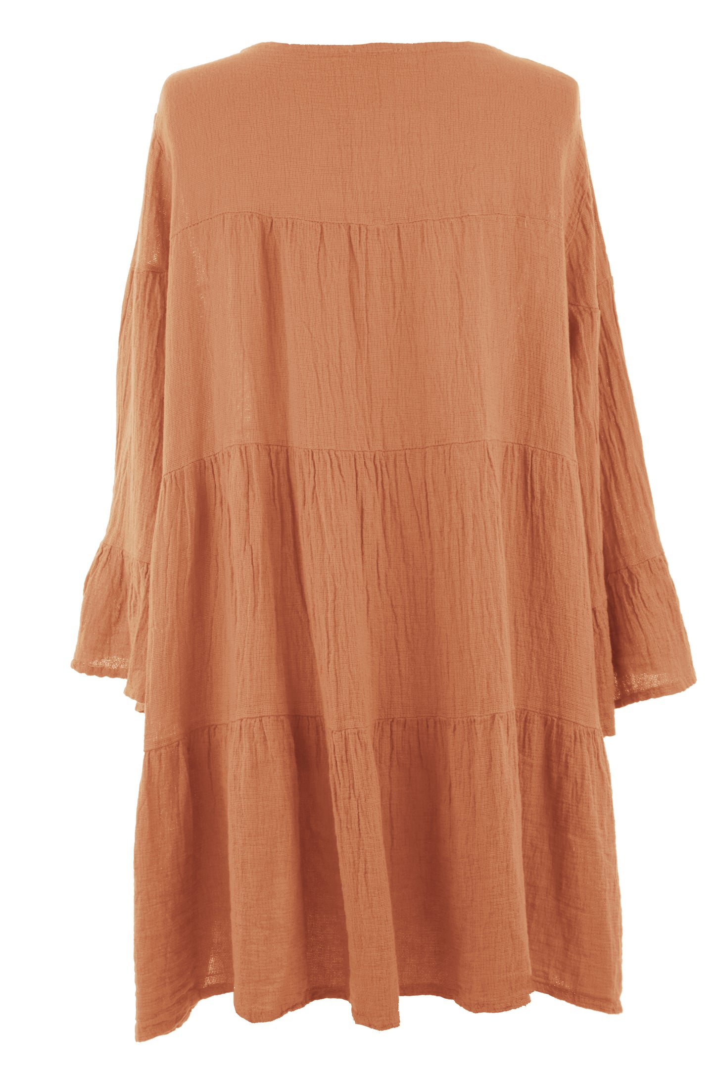 Tiered Teabag Linen Tunic