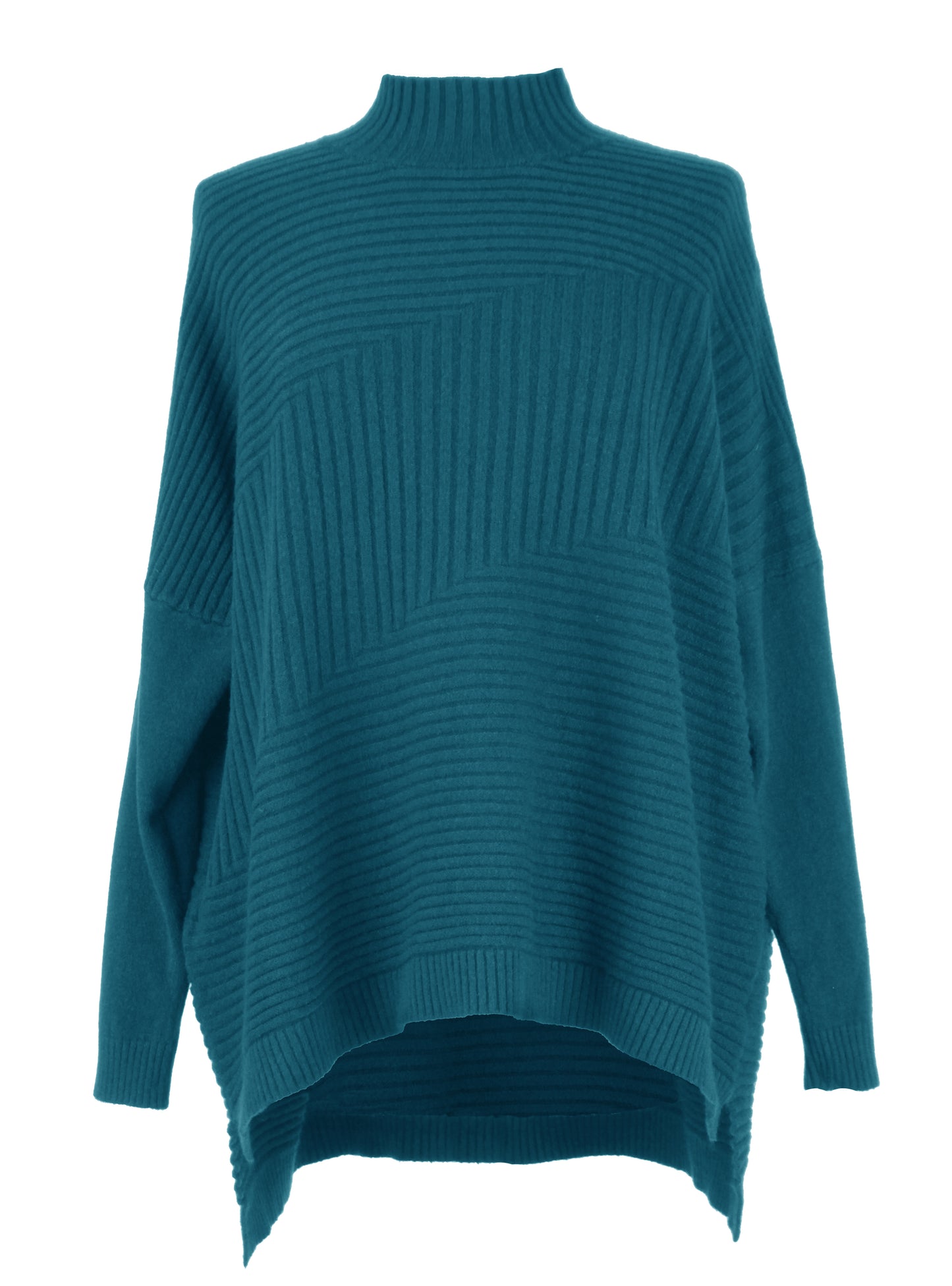 Ribbed Panel Jumper