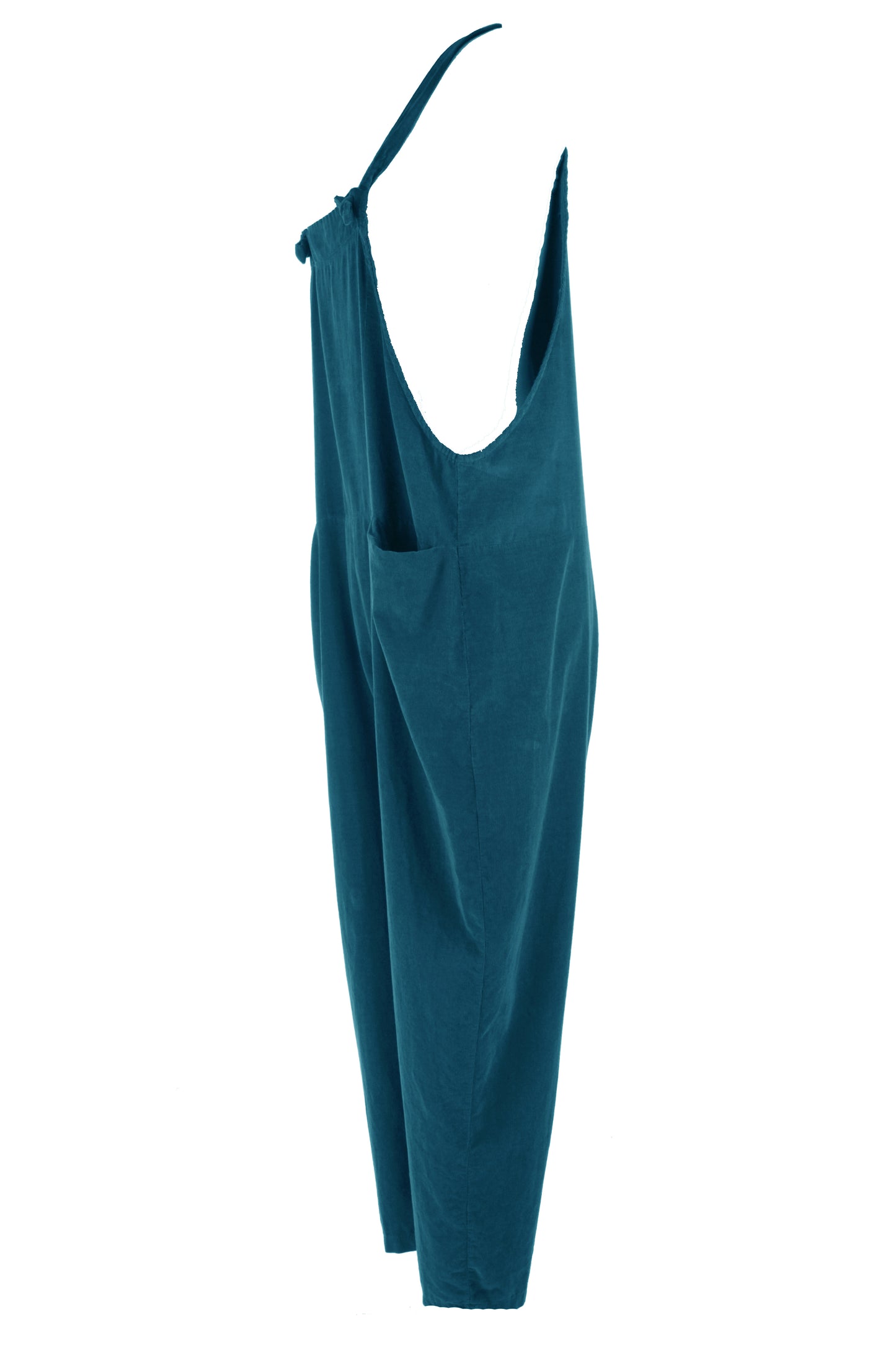 Corduroy Knot Dungarees