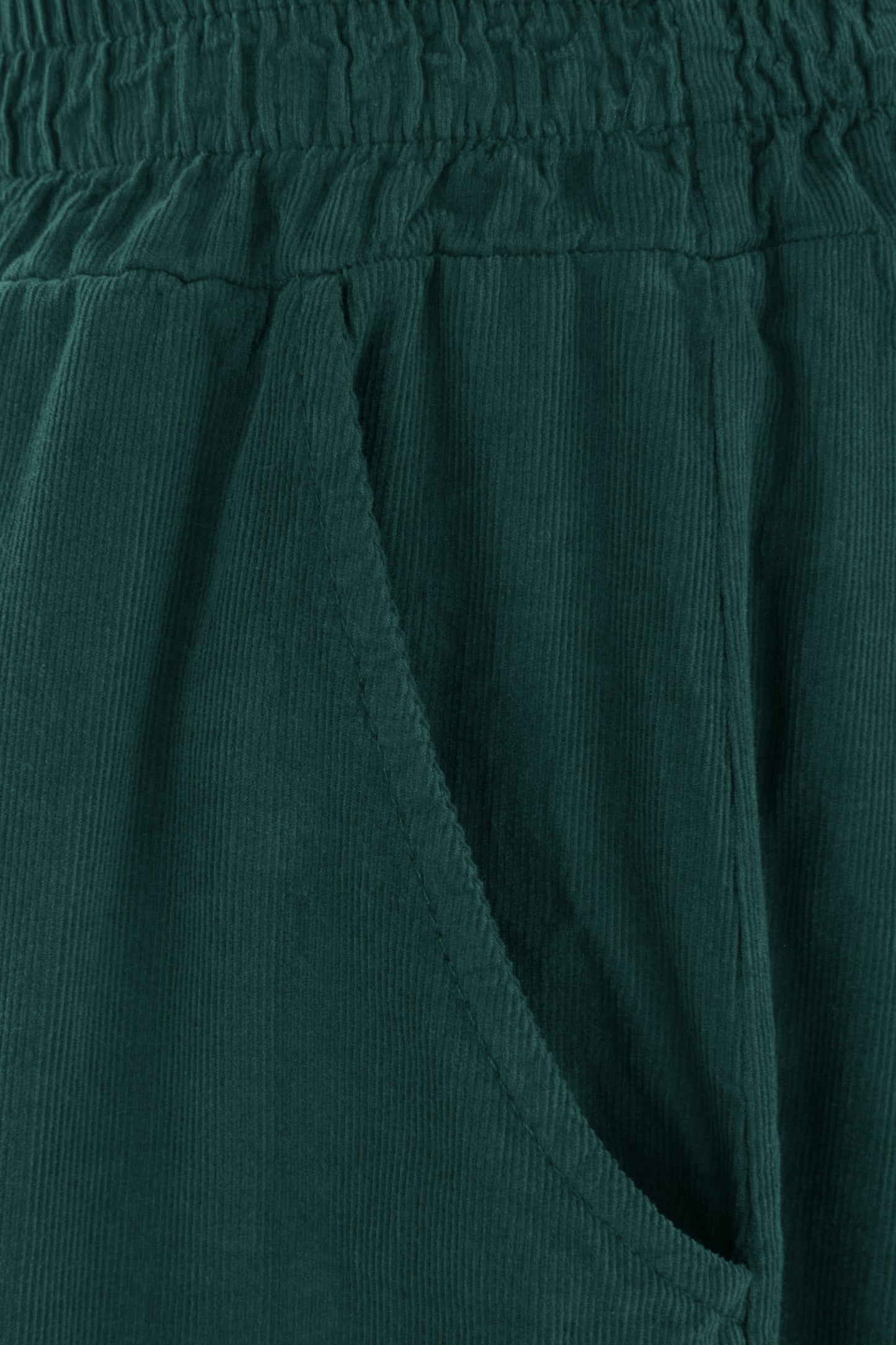 Wide Leg Corduroy Trouser