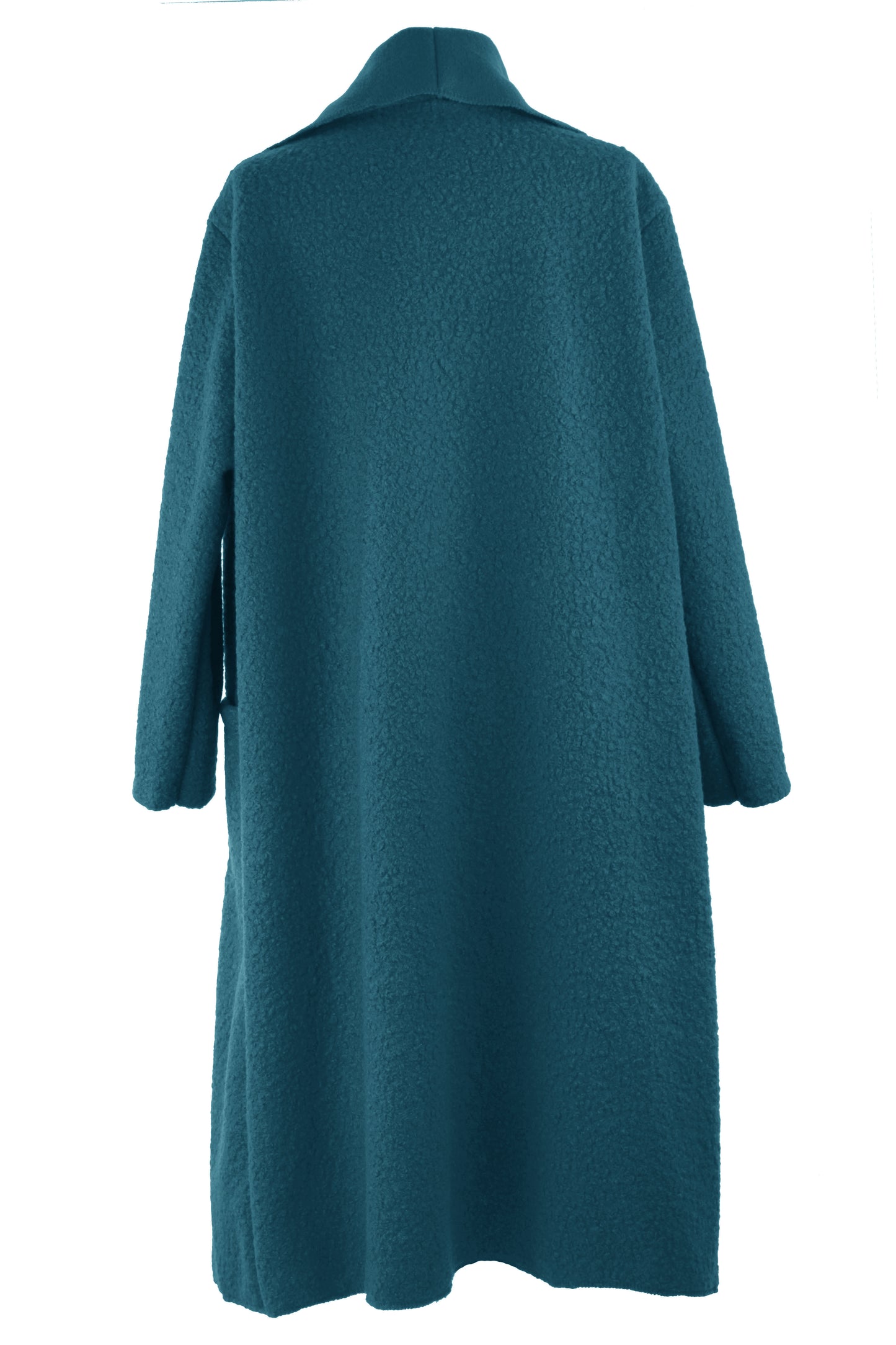 Plain Boucle Coat