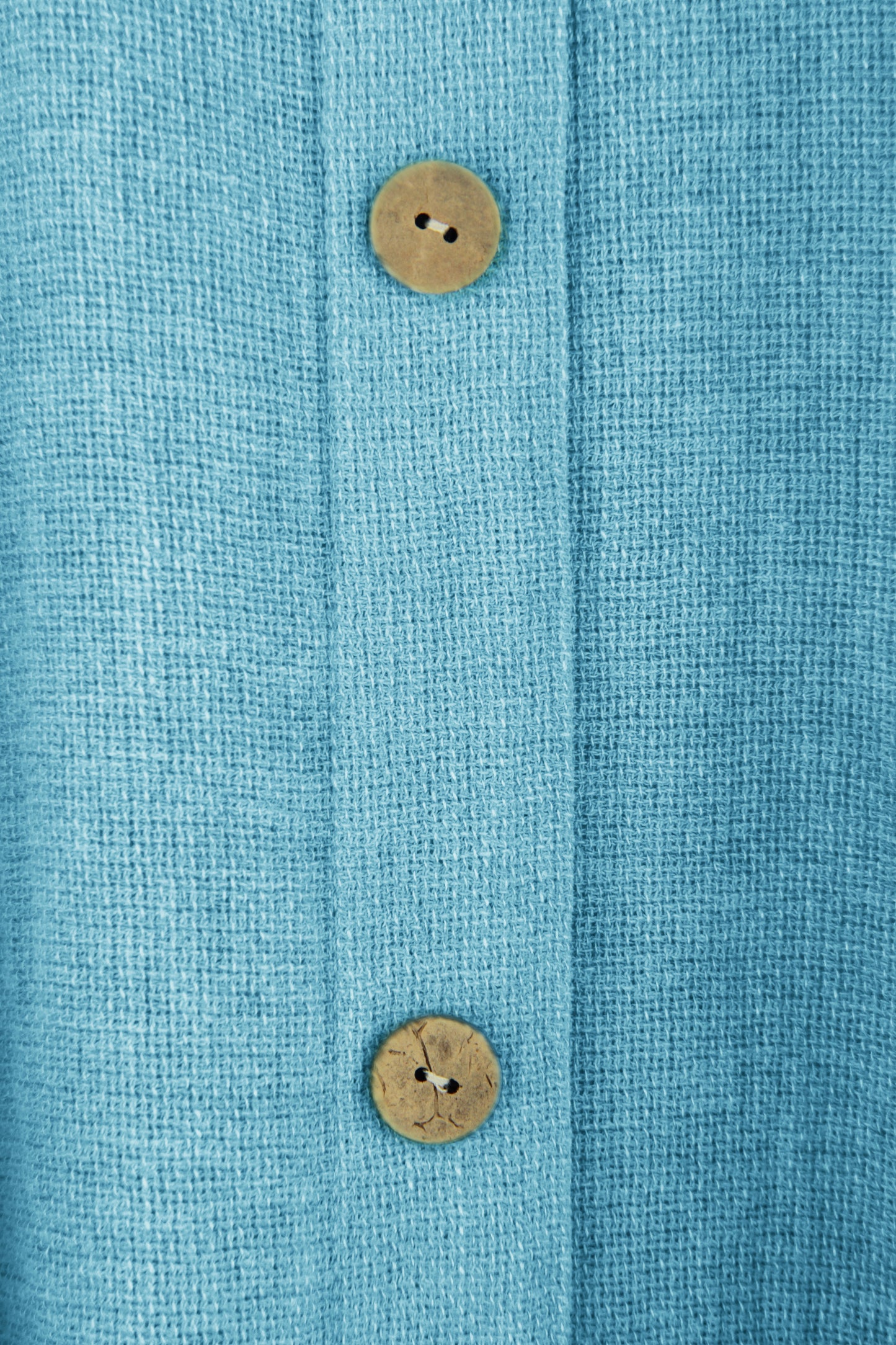 Button Detail Hopsack Vest
