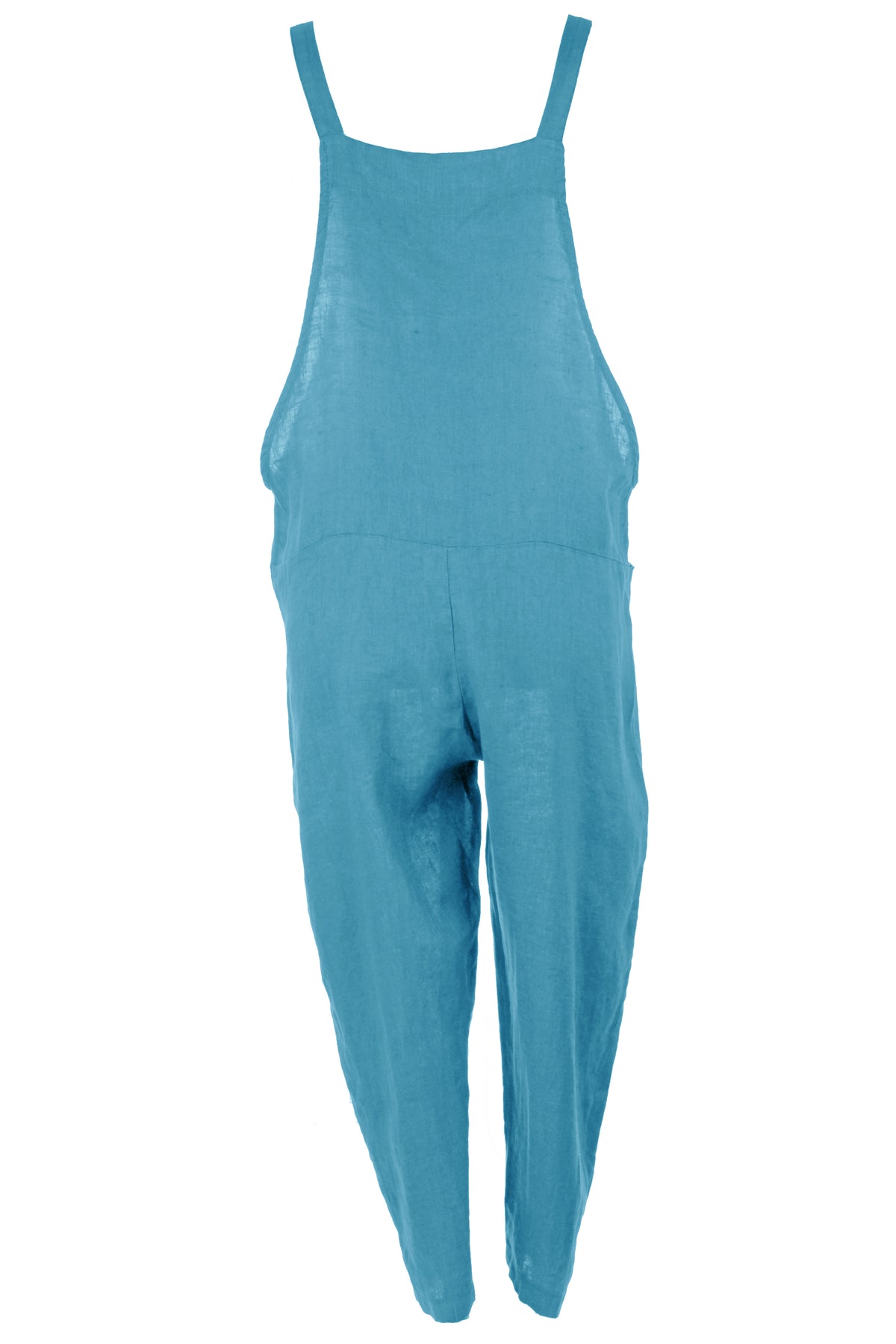 Tie Knot Linen Dungarees