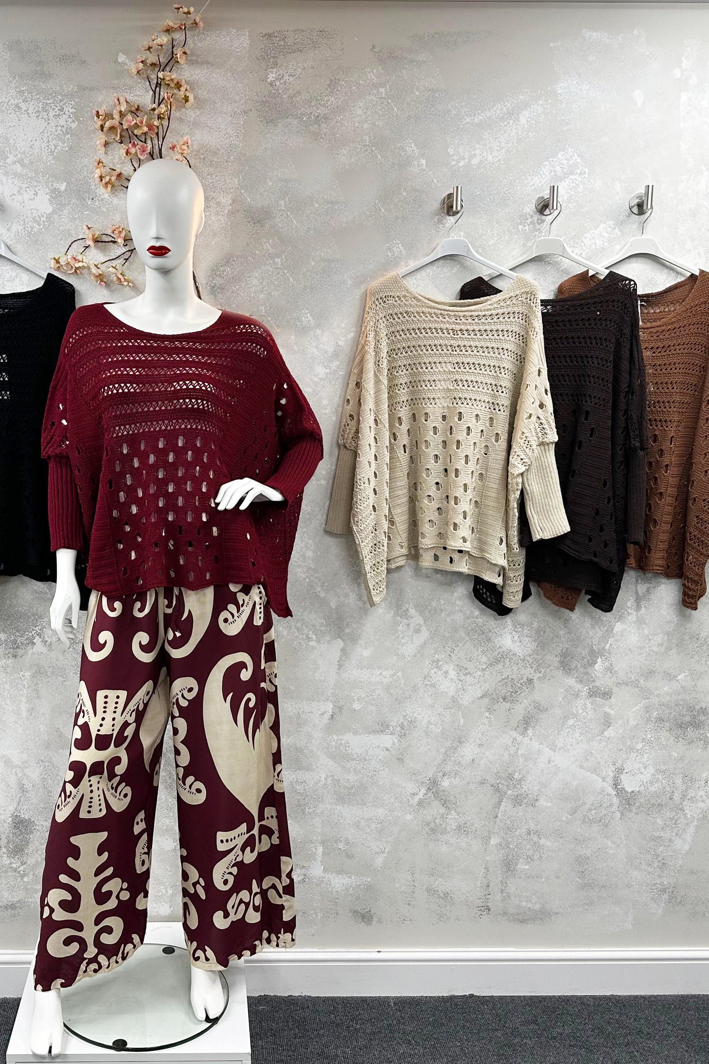 Hole Knit Jumper