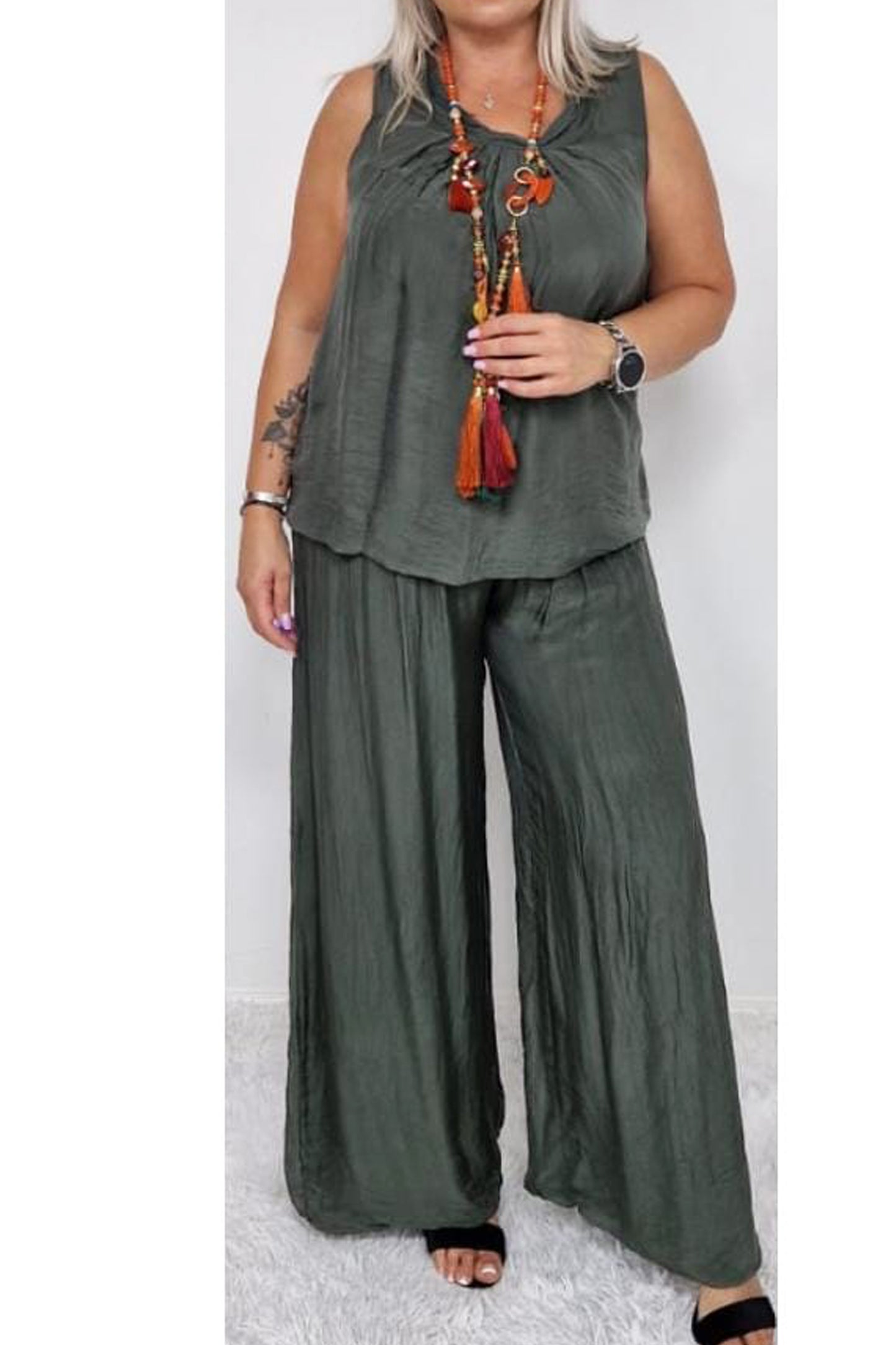 Puffball Silk Vest