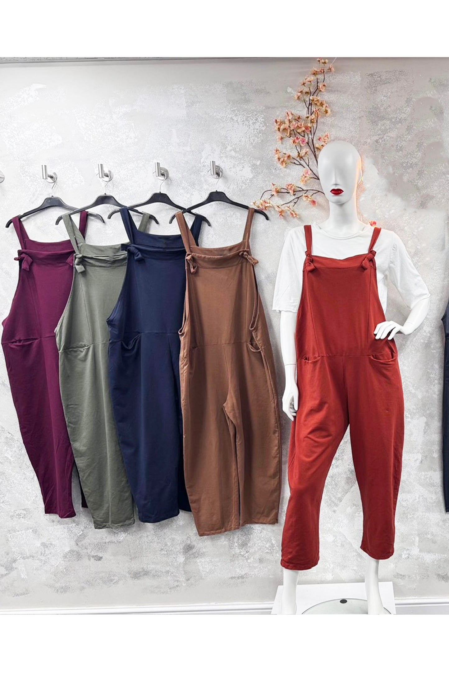 Plain Jersey Dungarees