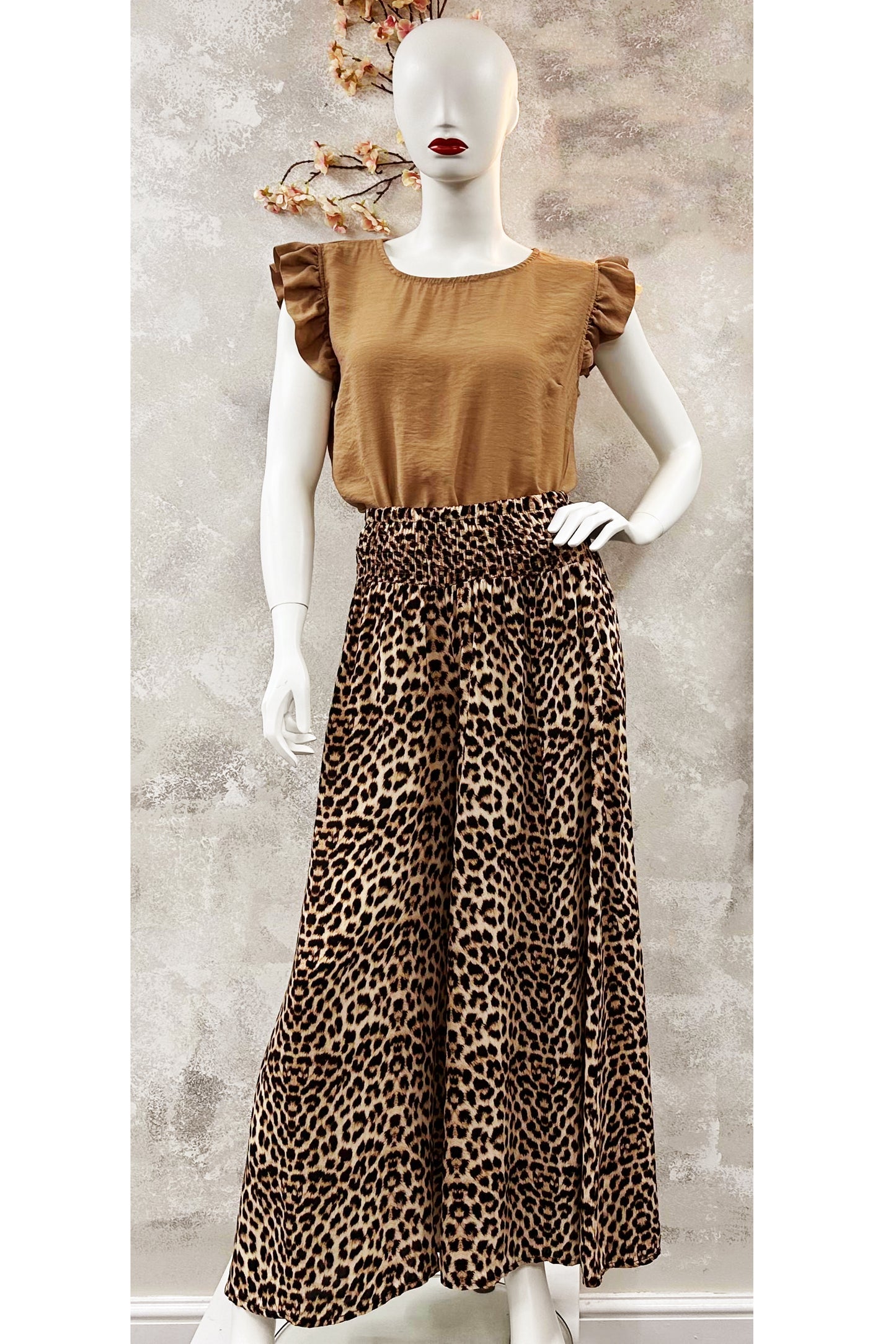 Leopard Print Trouser