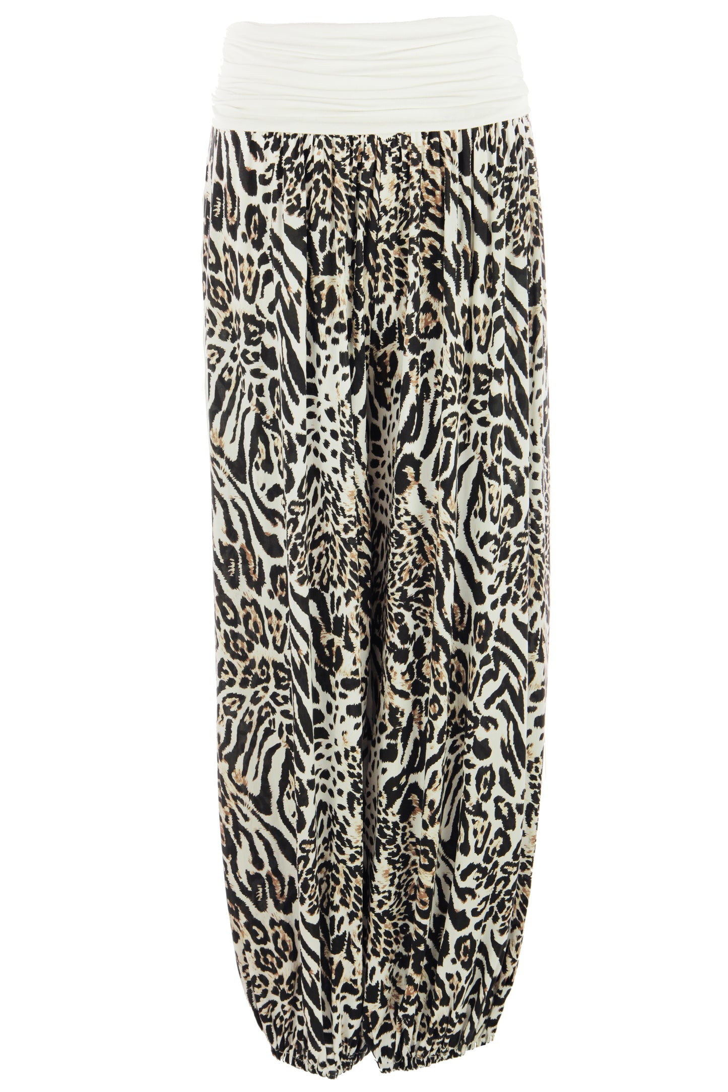 Leopard Print Harem Trouser