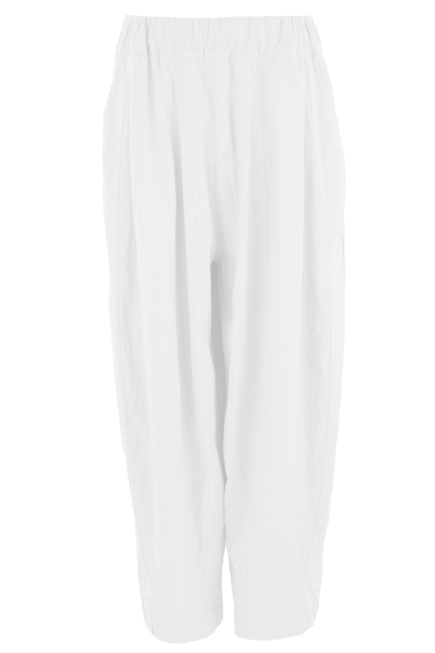 Panel Detail Linen Trouser