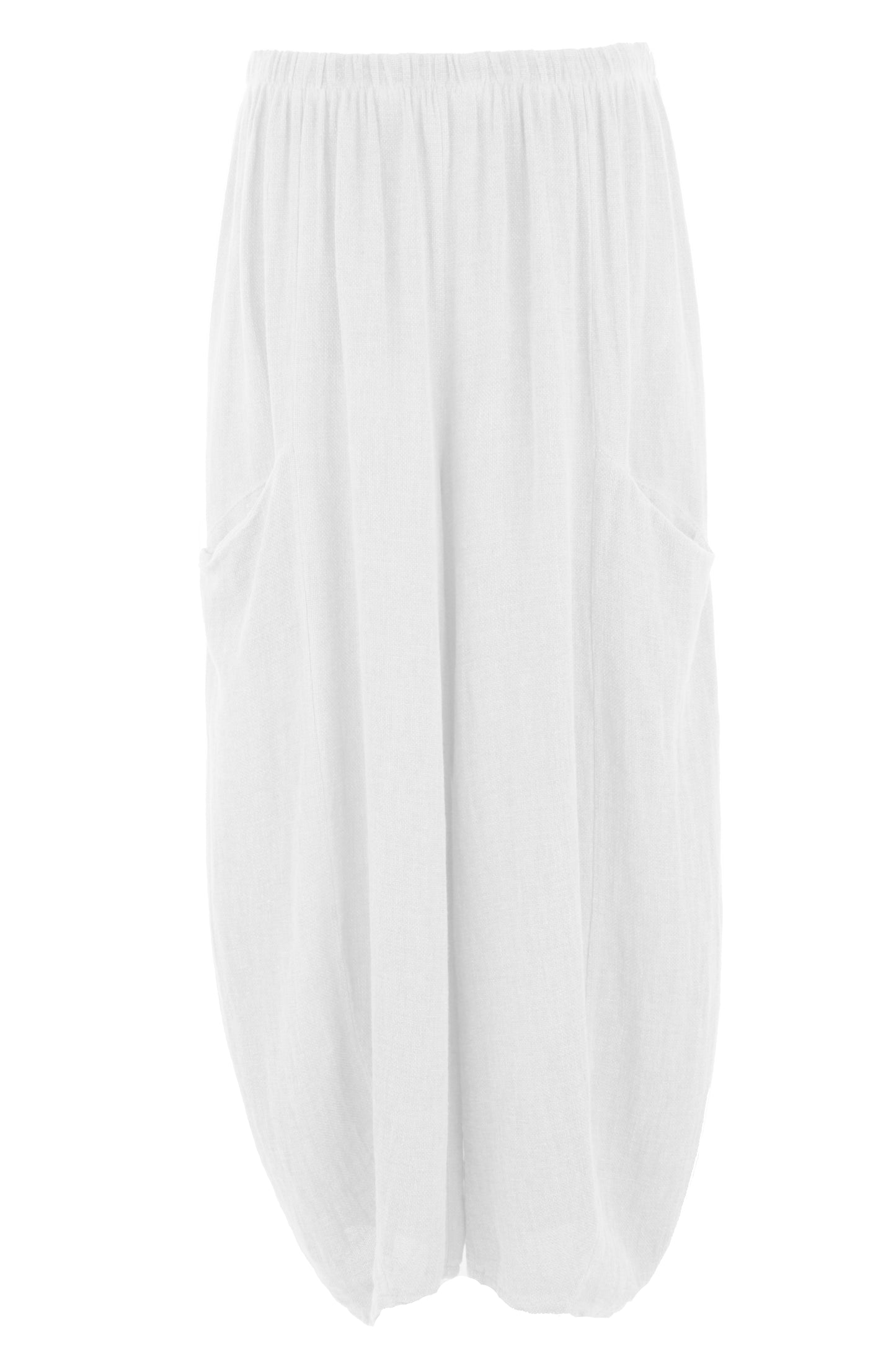 2 Slit Pocket Teabag Linen Trouser