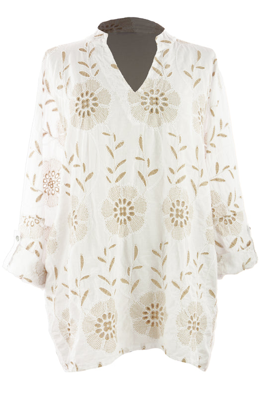 Broderie Anglaise Top