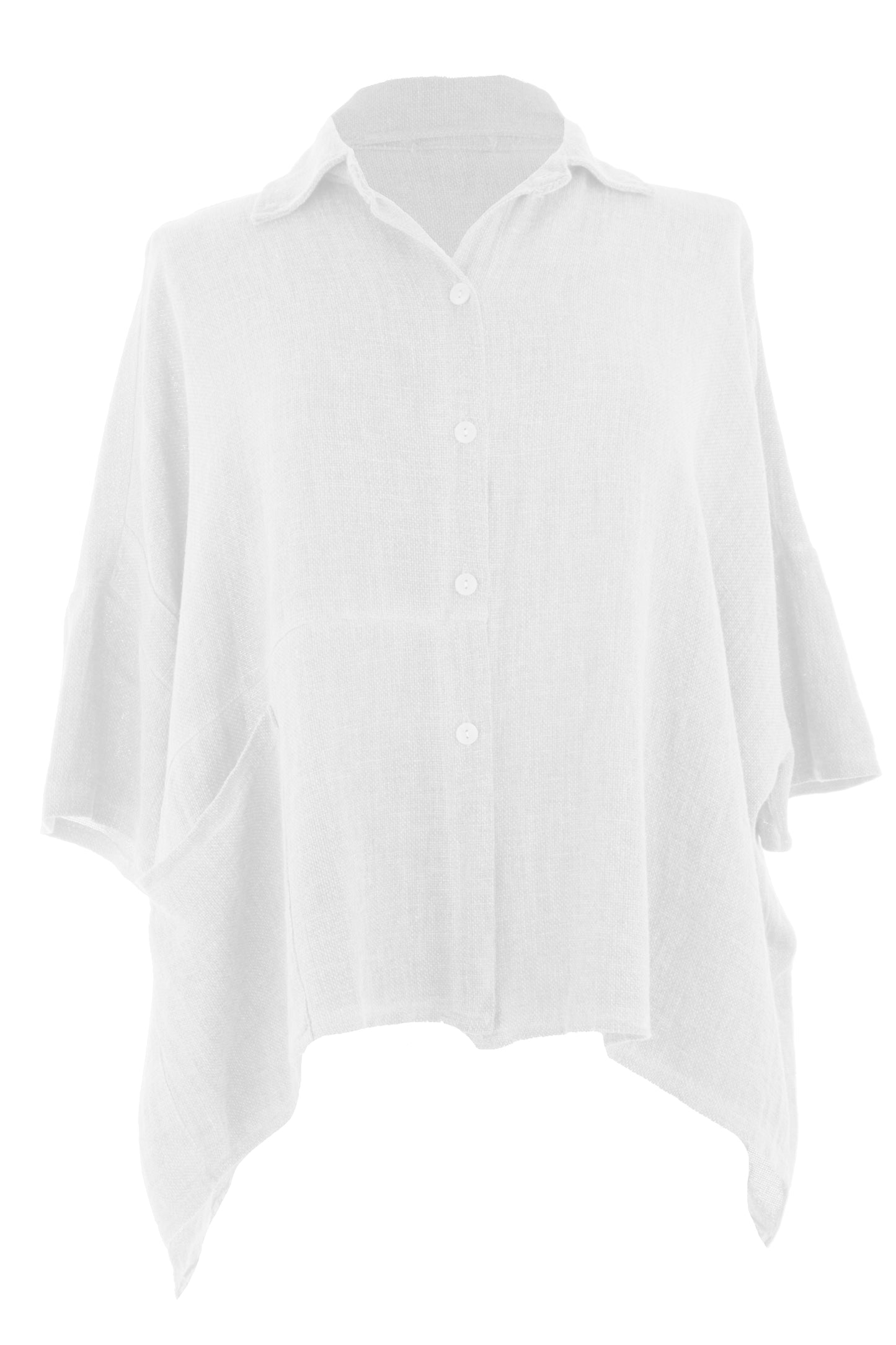 One Pocket Teabag Linen Shirt