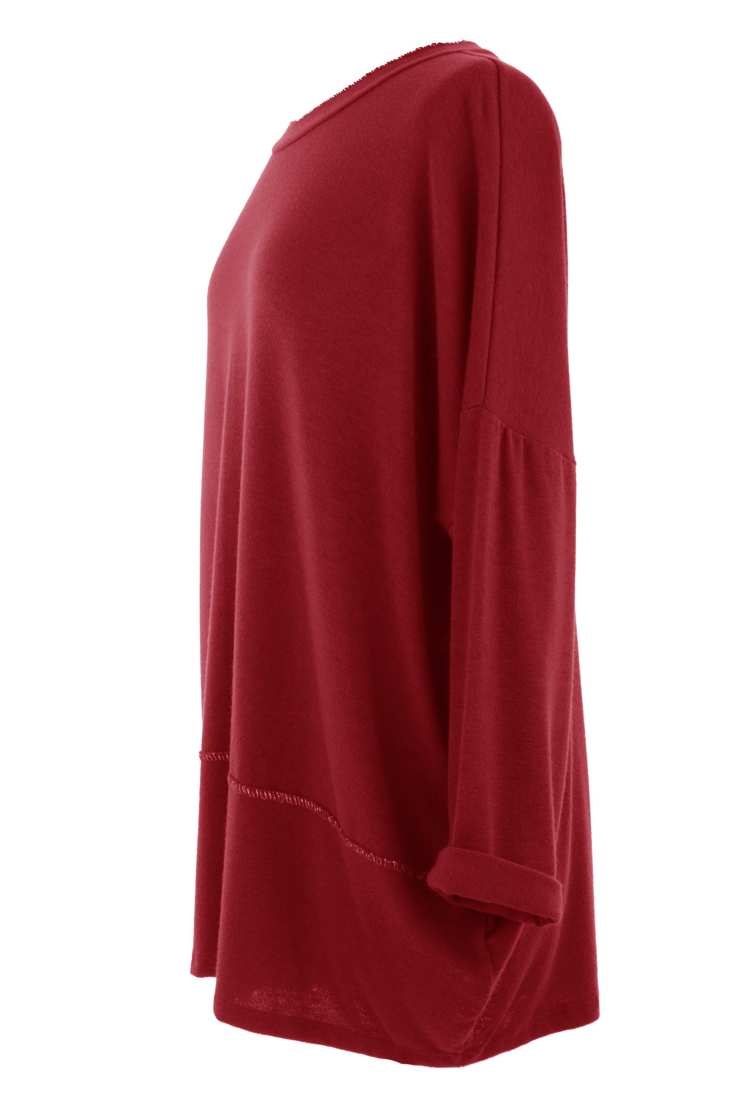 Lurex Trim Soft Knit Necklace Jumper