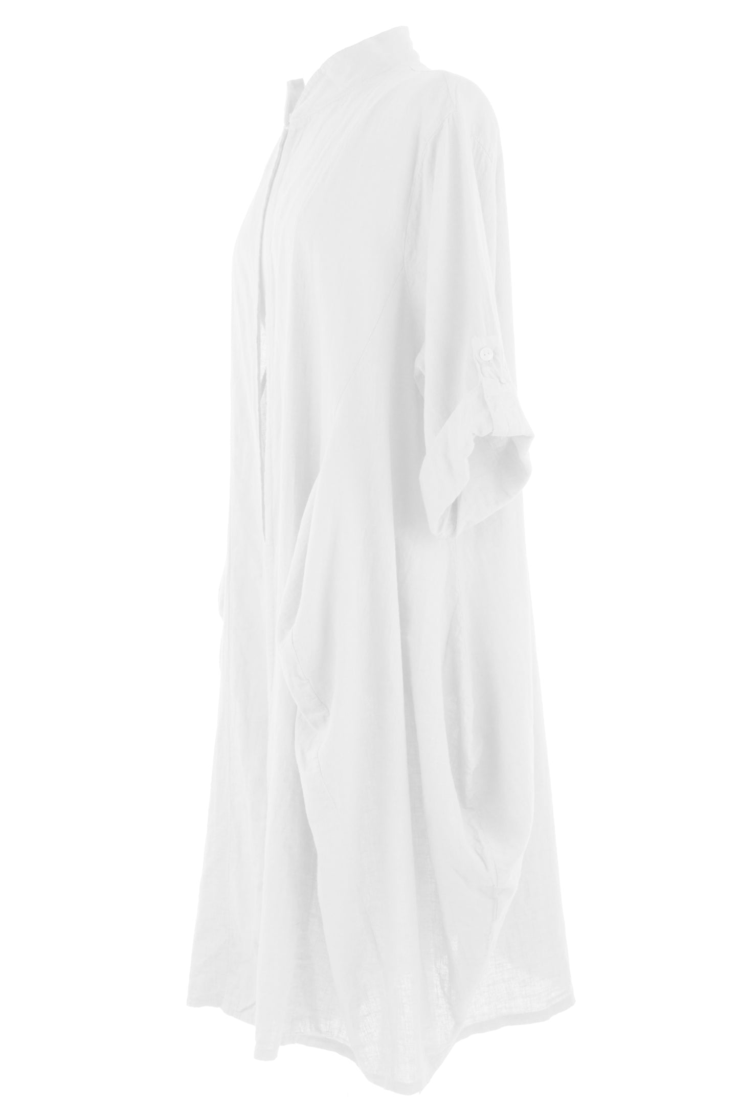 Tab Back Linen Jacket