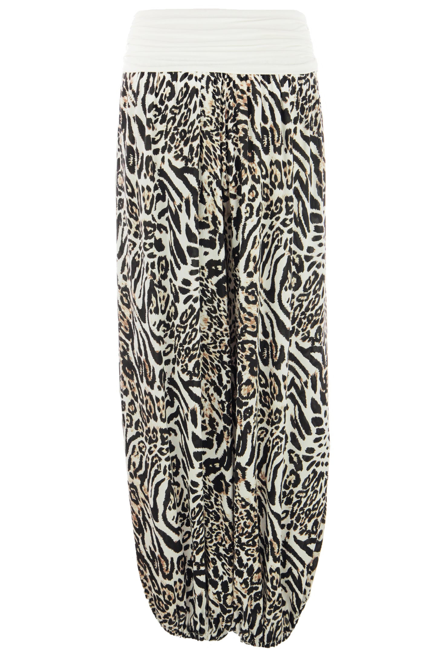 Leopard Print Harem Trouser