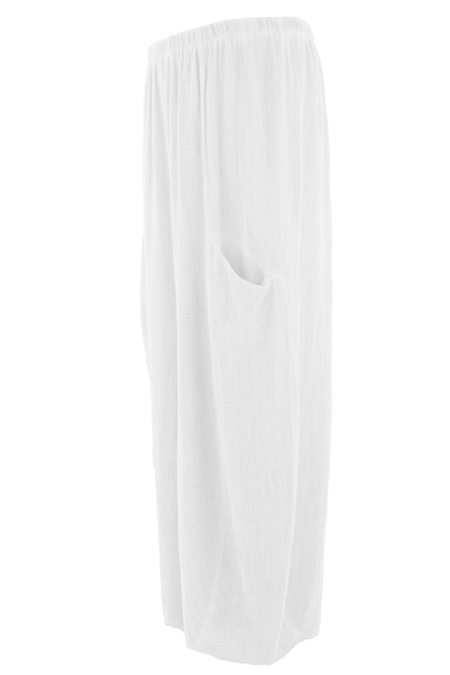 2 Slit Pocket Teabag Linen Trouser